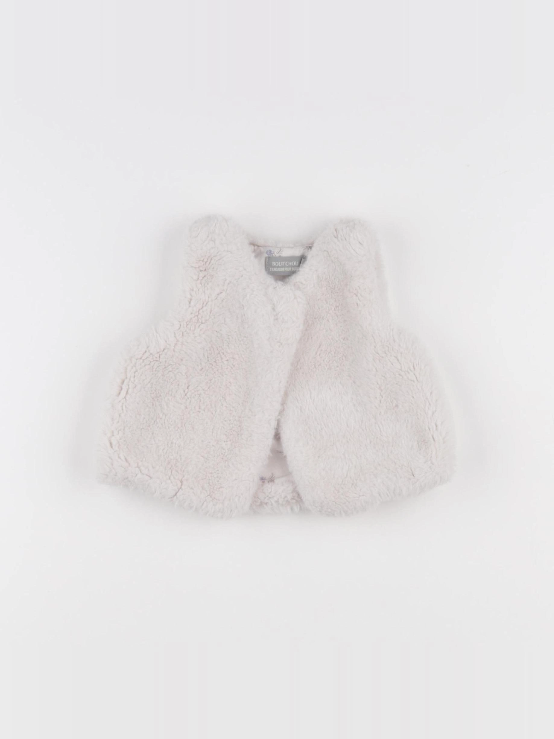 Boutchou - gilet beige - 6 mois