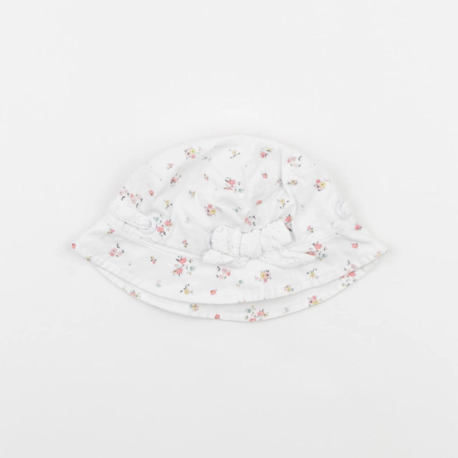 Vertbaudet - chapeau blanc - 3/6 mois