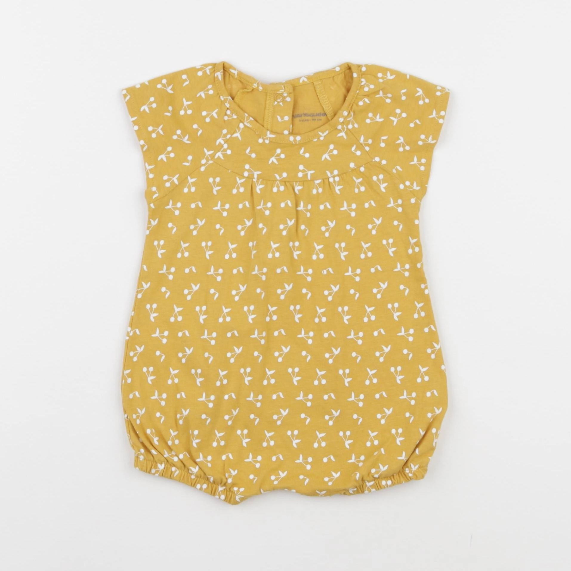 Vertbaudet - combinaison jaune - 3 mois
