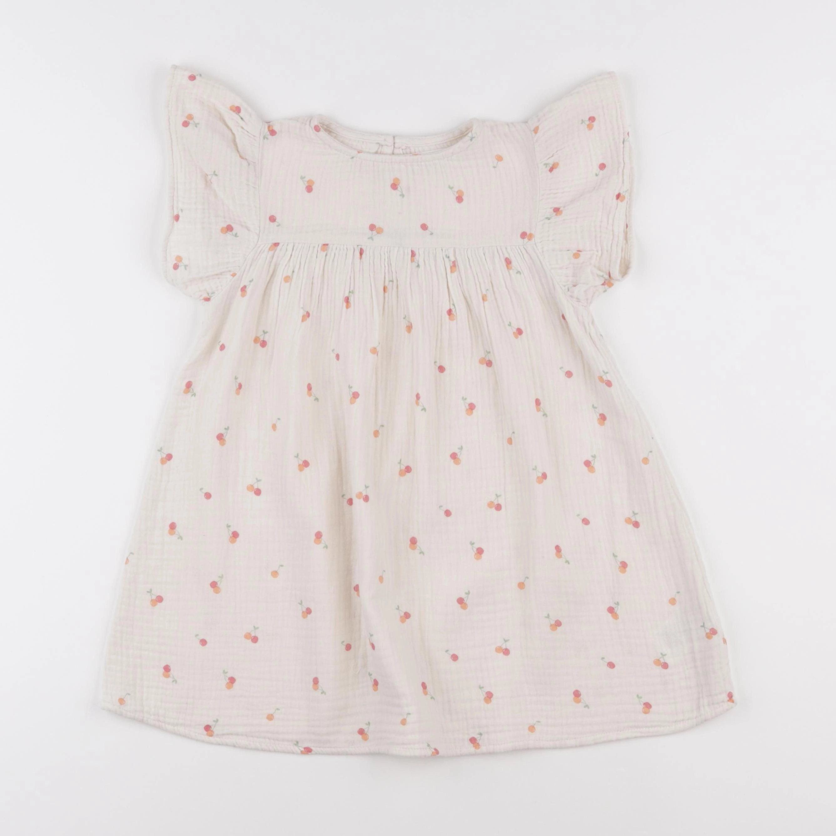 Vertbaudet - robe beige - 4 ans