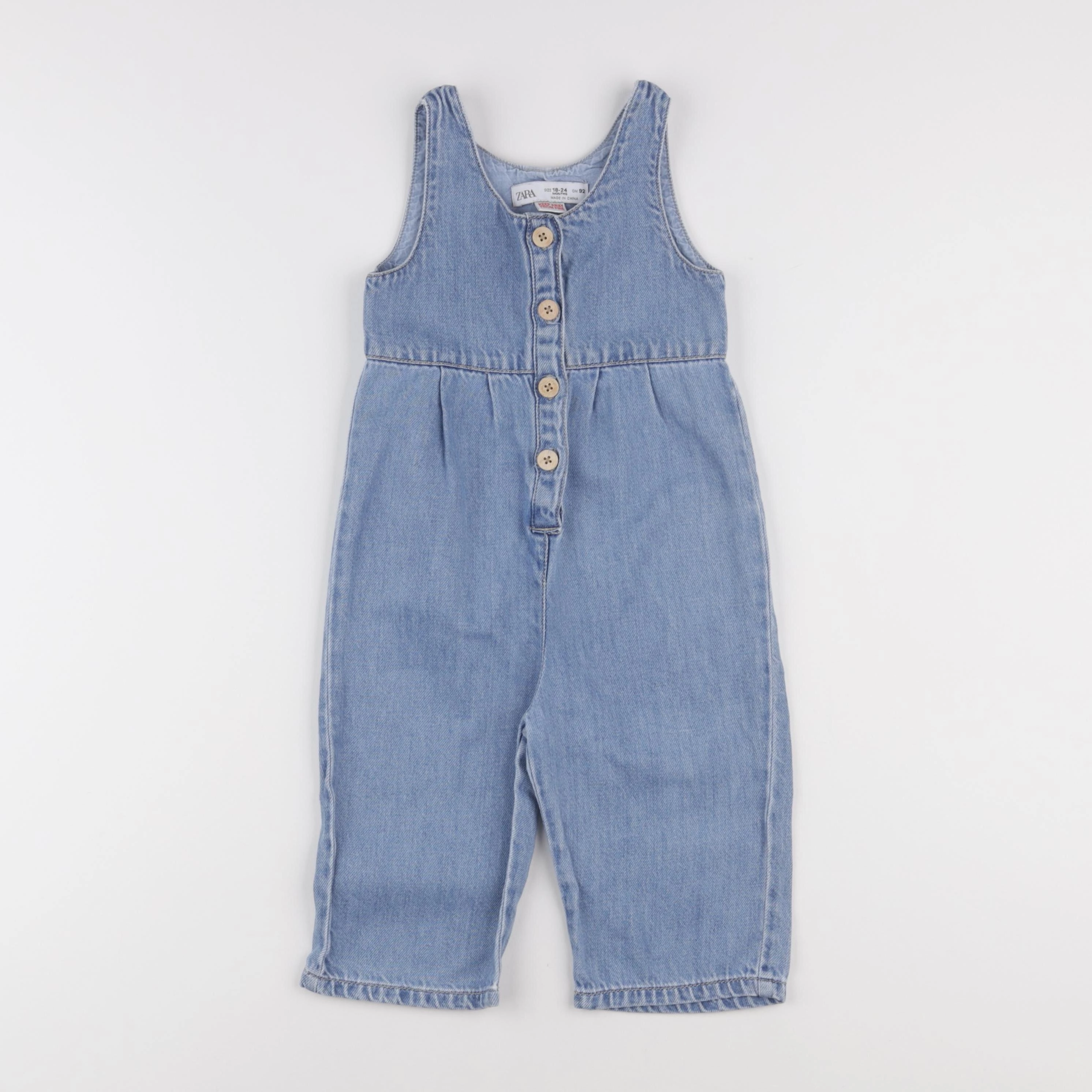 Zara - combinaison bleu - 18/24 mois