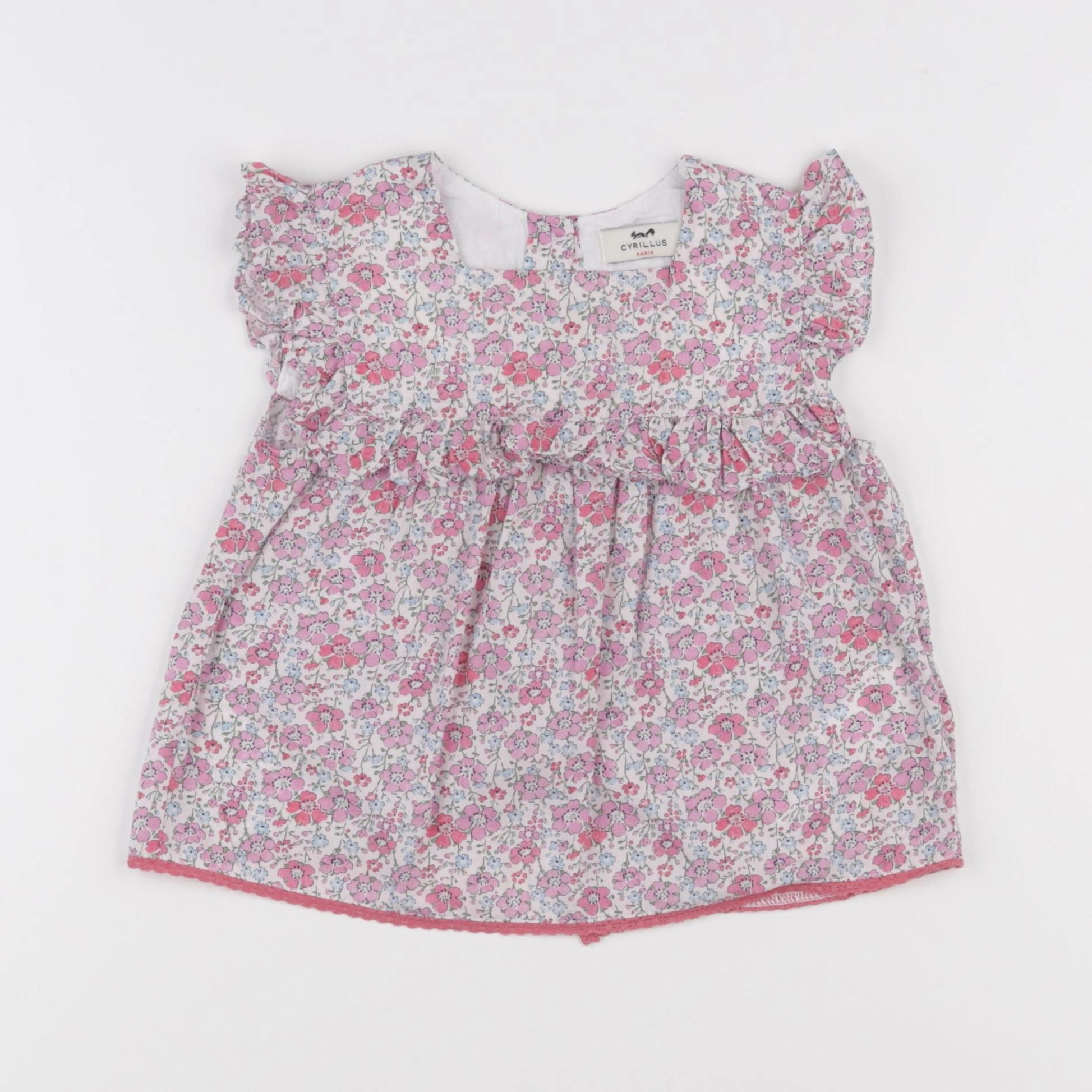 Cyrillus - blouse rose - 36 mois