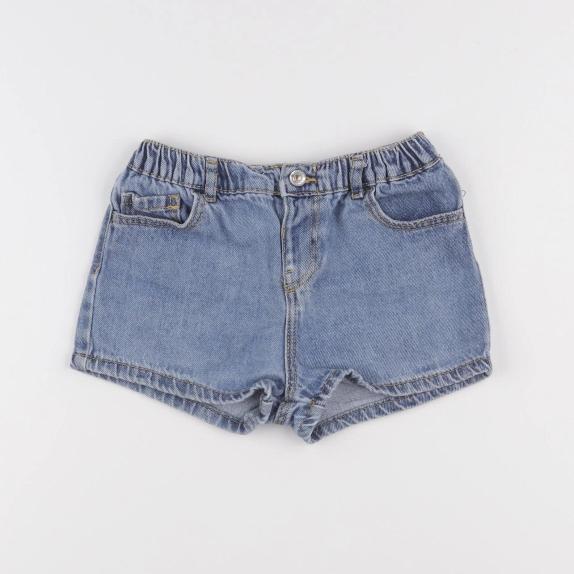 Zara - short bleu - 3/4 ans