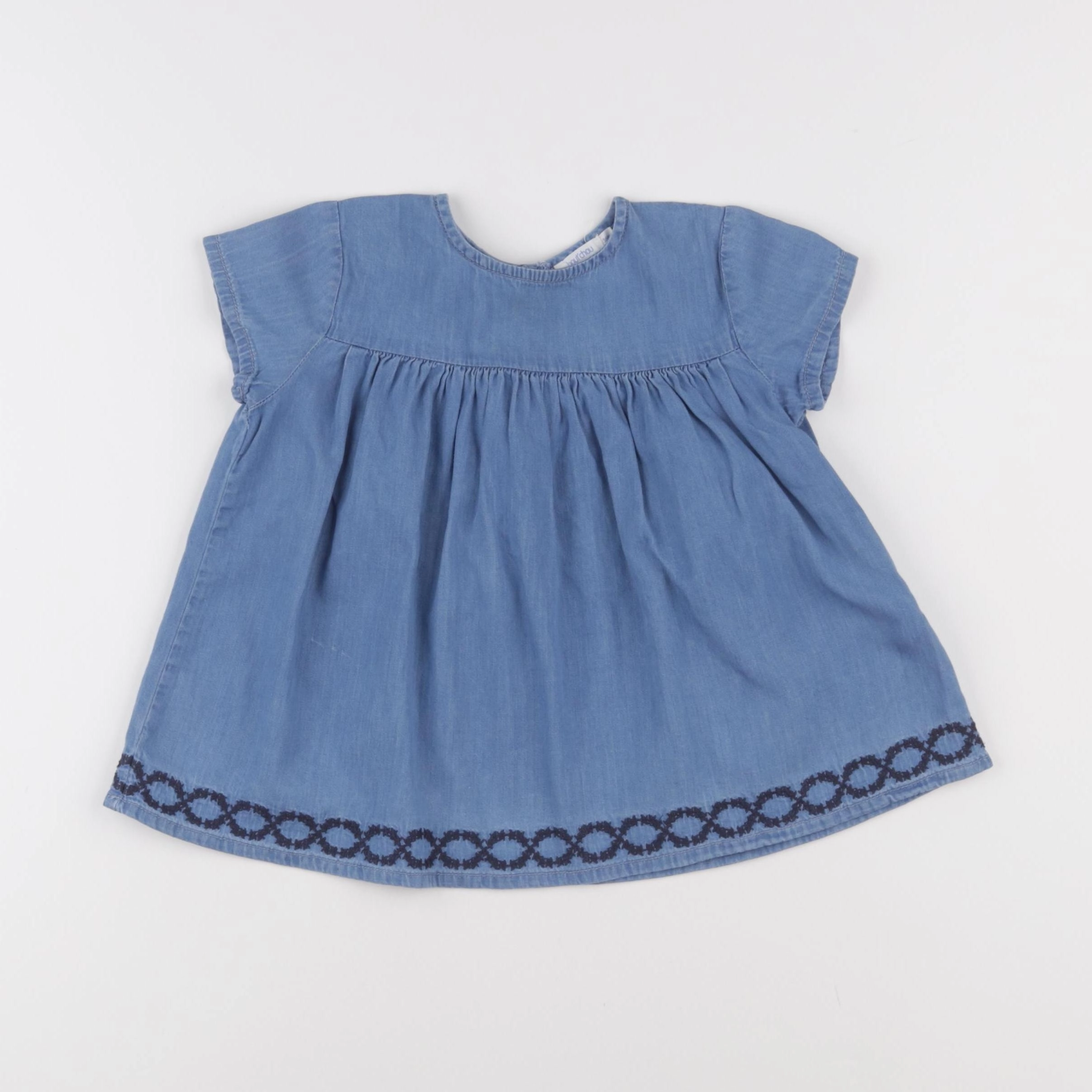 Boutchou - blouse bleu - 36 mois