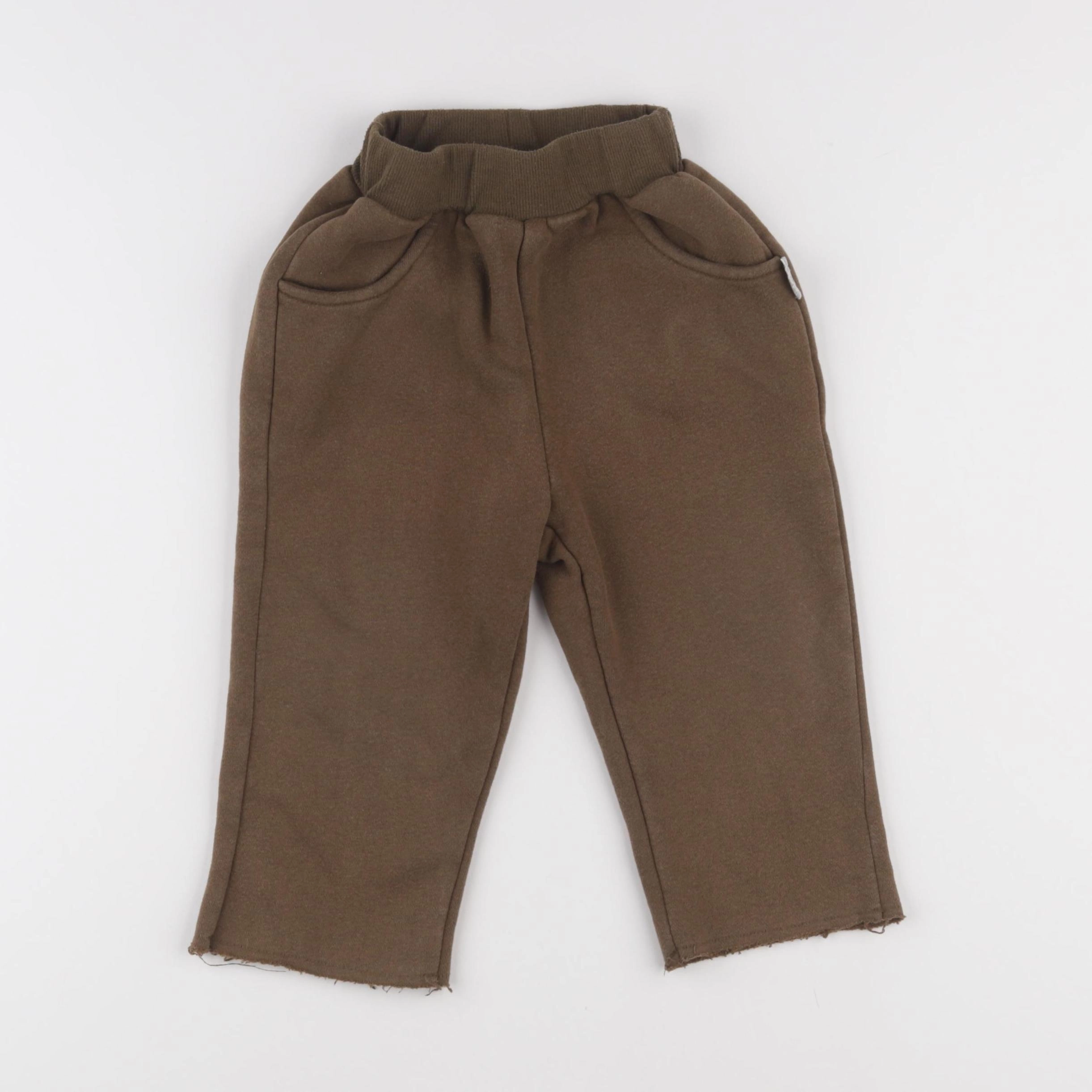 Gamin gamine - jogging marron - 2 ans