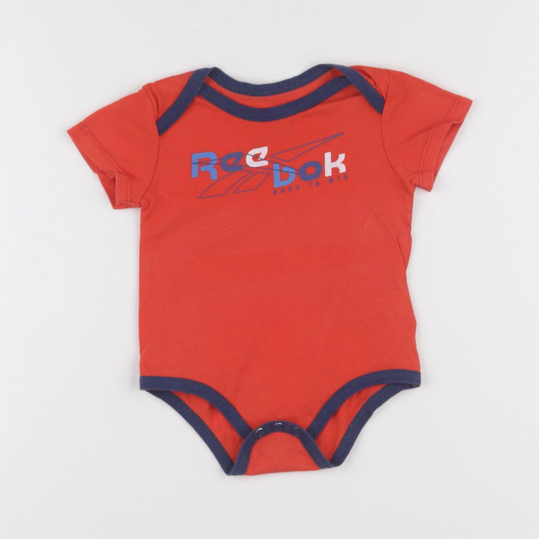 Reebok - body rouge - 6/9 mois