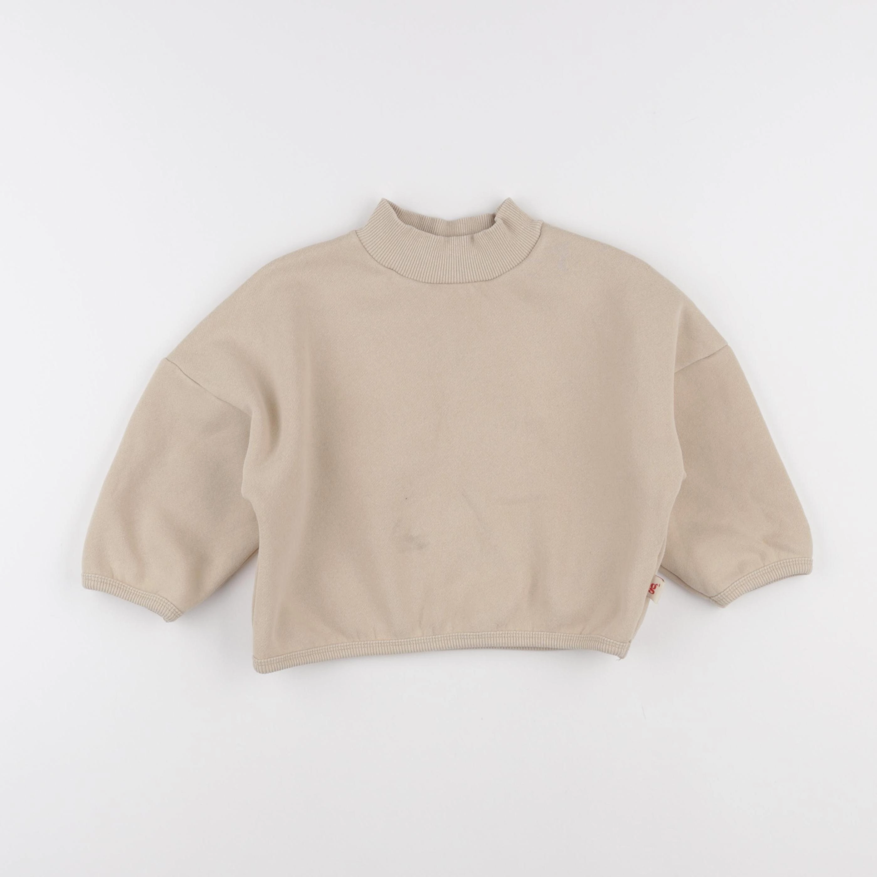 Gamin gamine - sweat beige - 2 ans