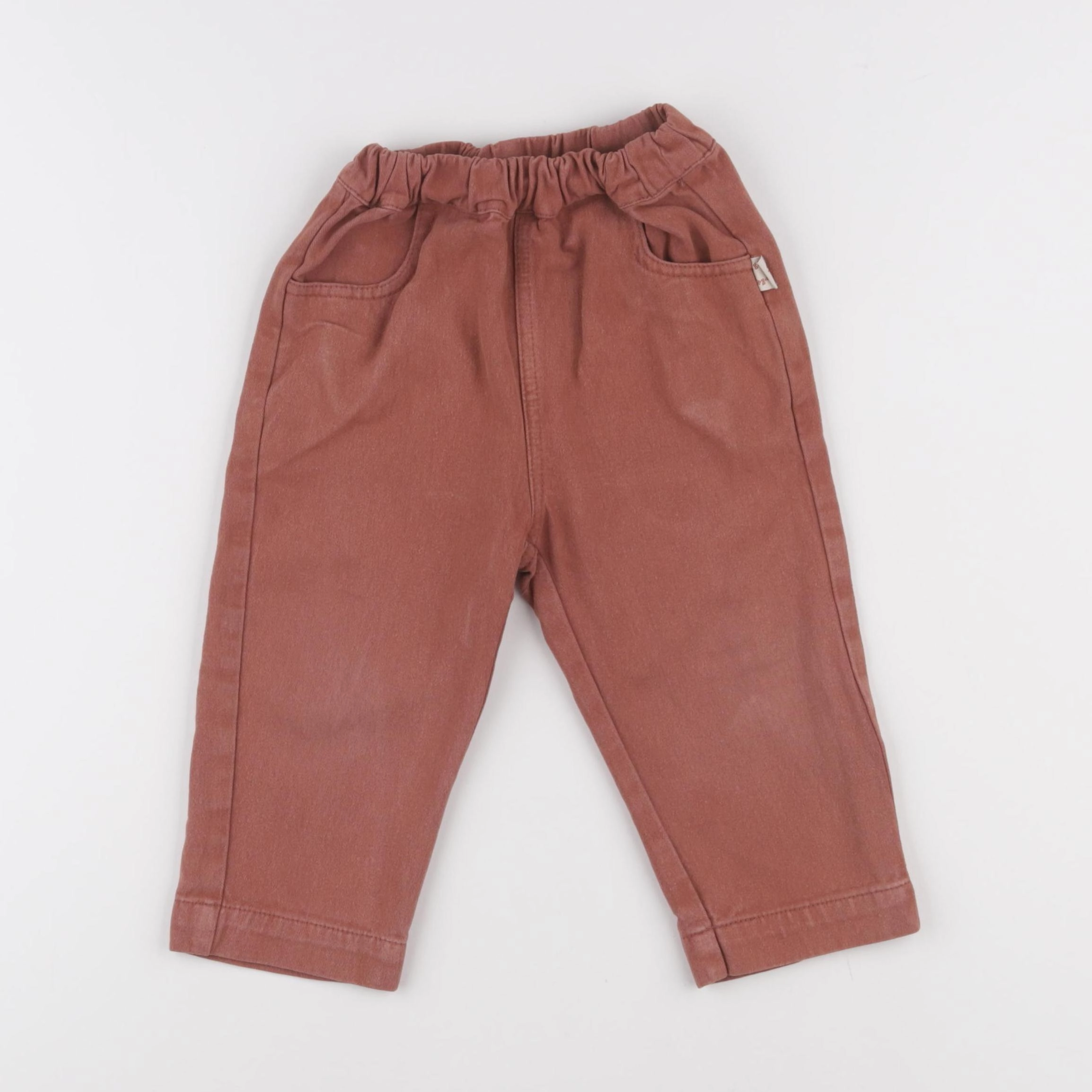 Gamin gamine - jean marron - 2 ans