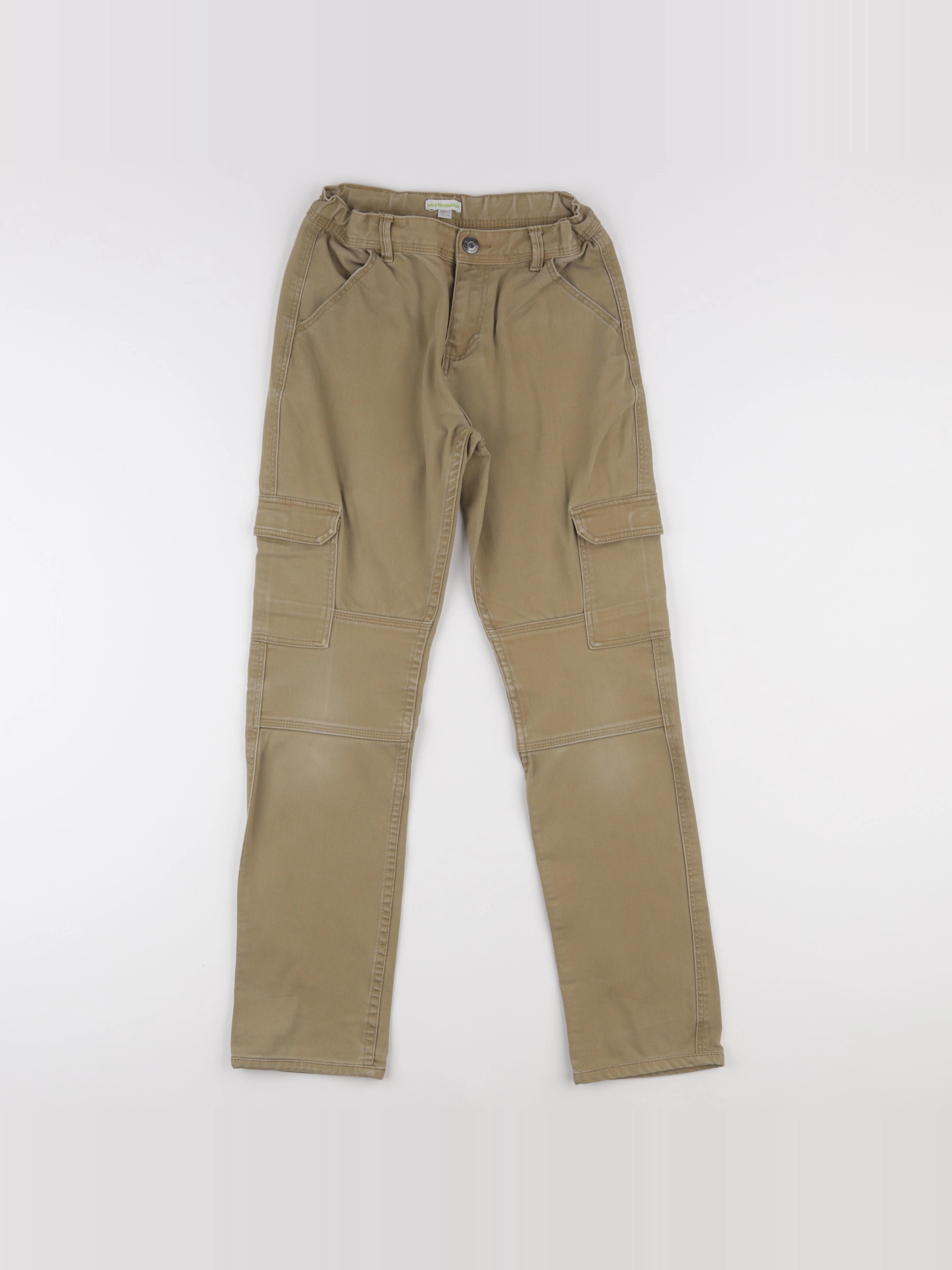 Vertbaudet - pantalon beige - 12 ans