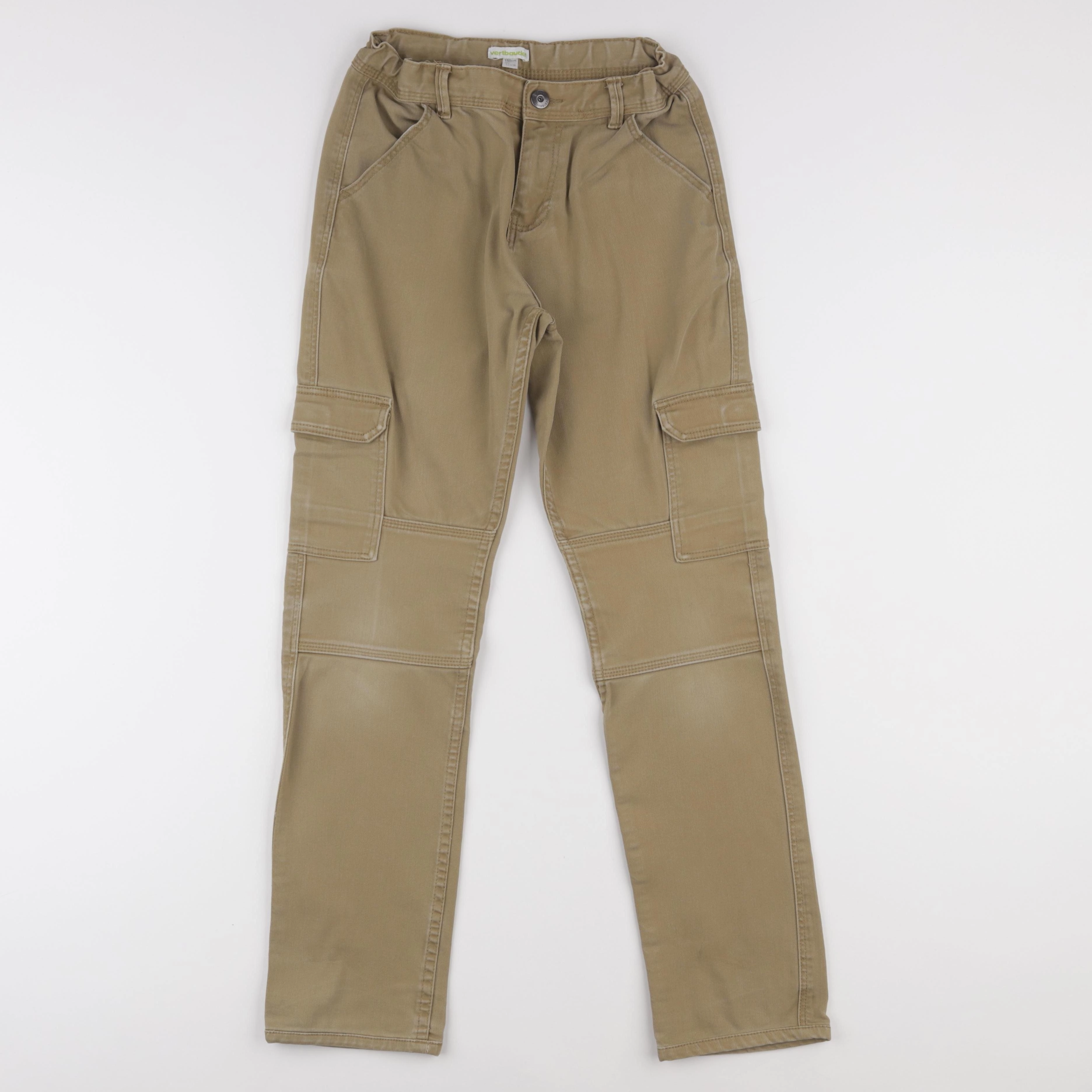 Vertbaudet - pantalon beige - 12 ans