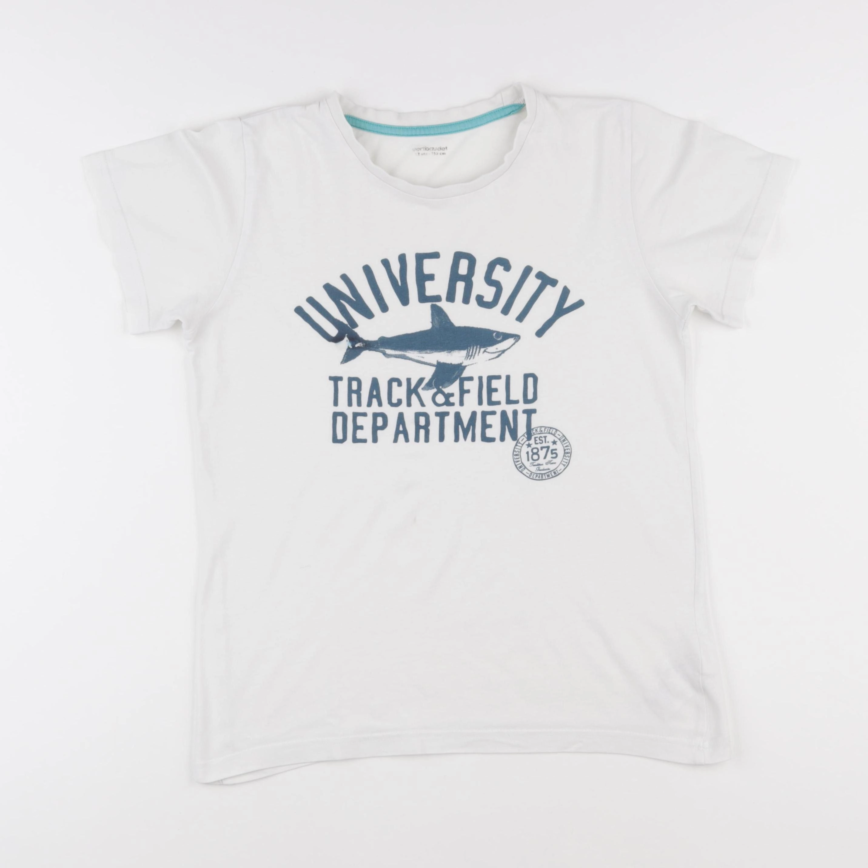 Vertbaudet - tee-shirt blanc - 12 ans