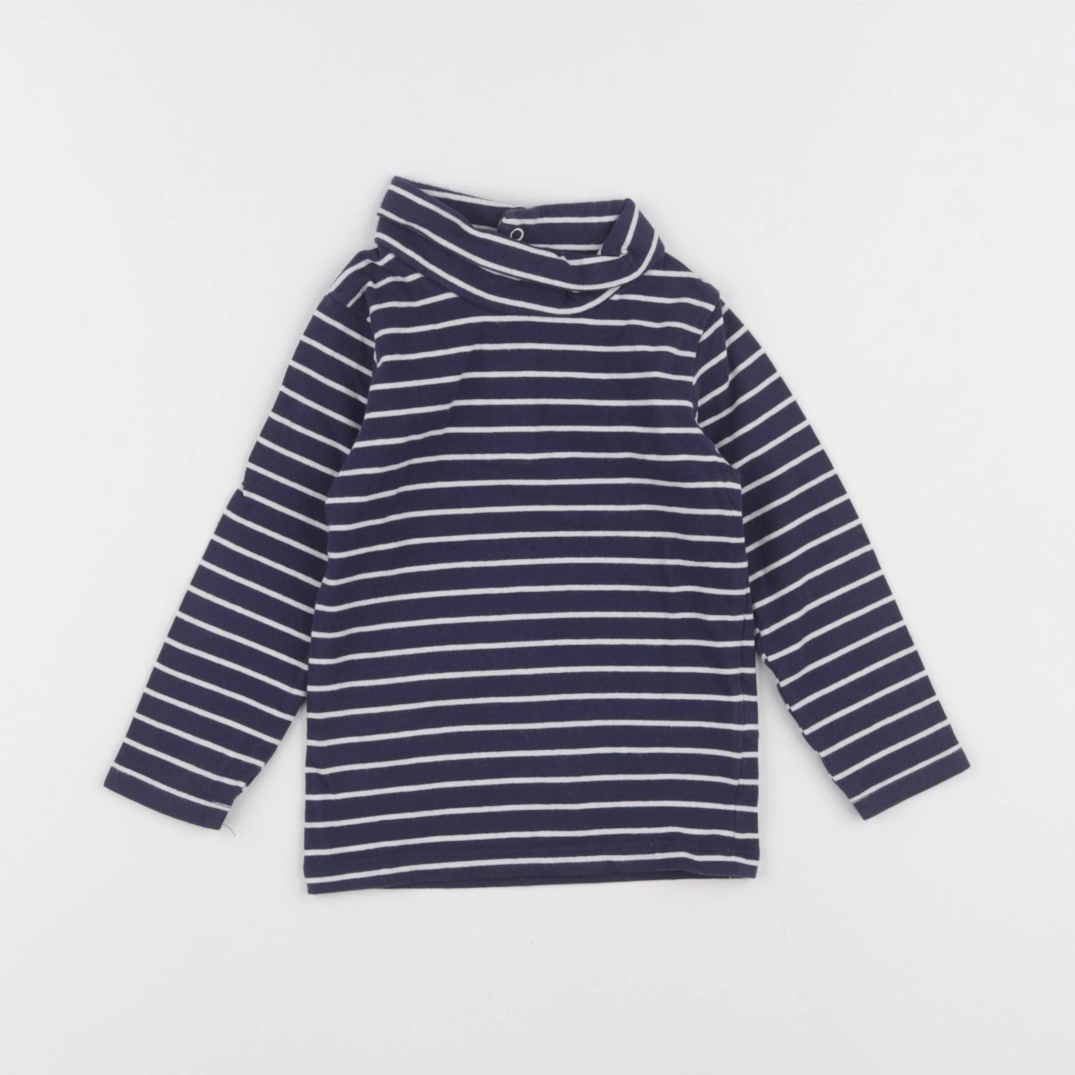 Vertbaudet - sous-pull bleu - 18 mois