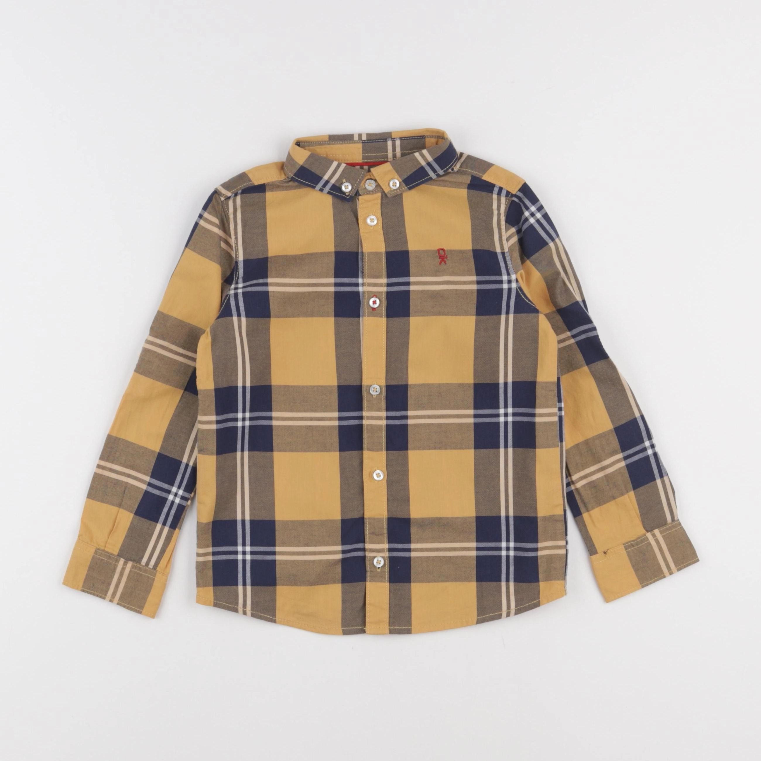 Okaidi - chemise jaune - 4 ans