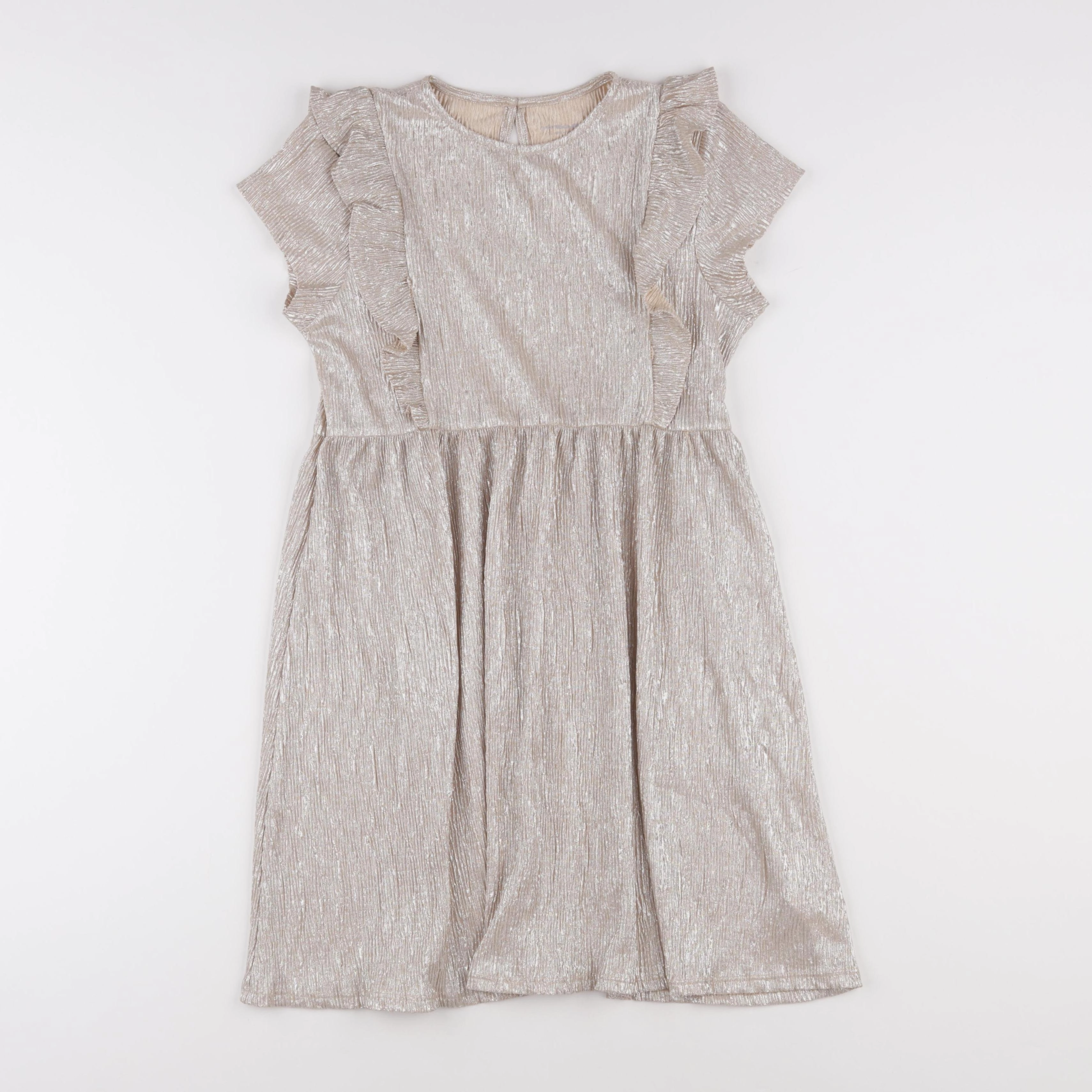 Vertbaudet - robe or - 10 ans