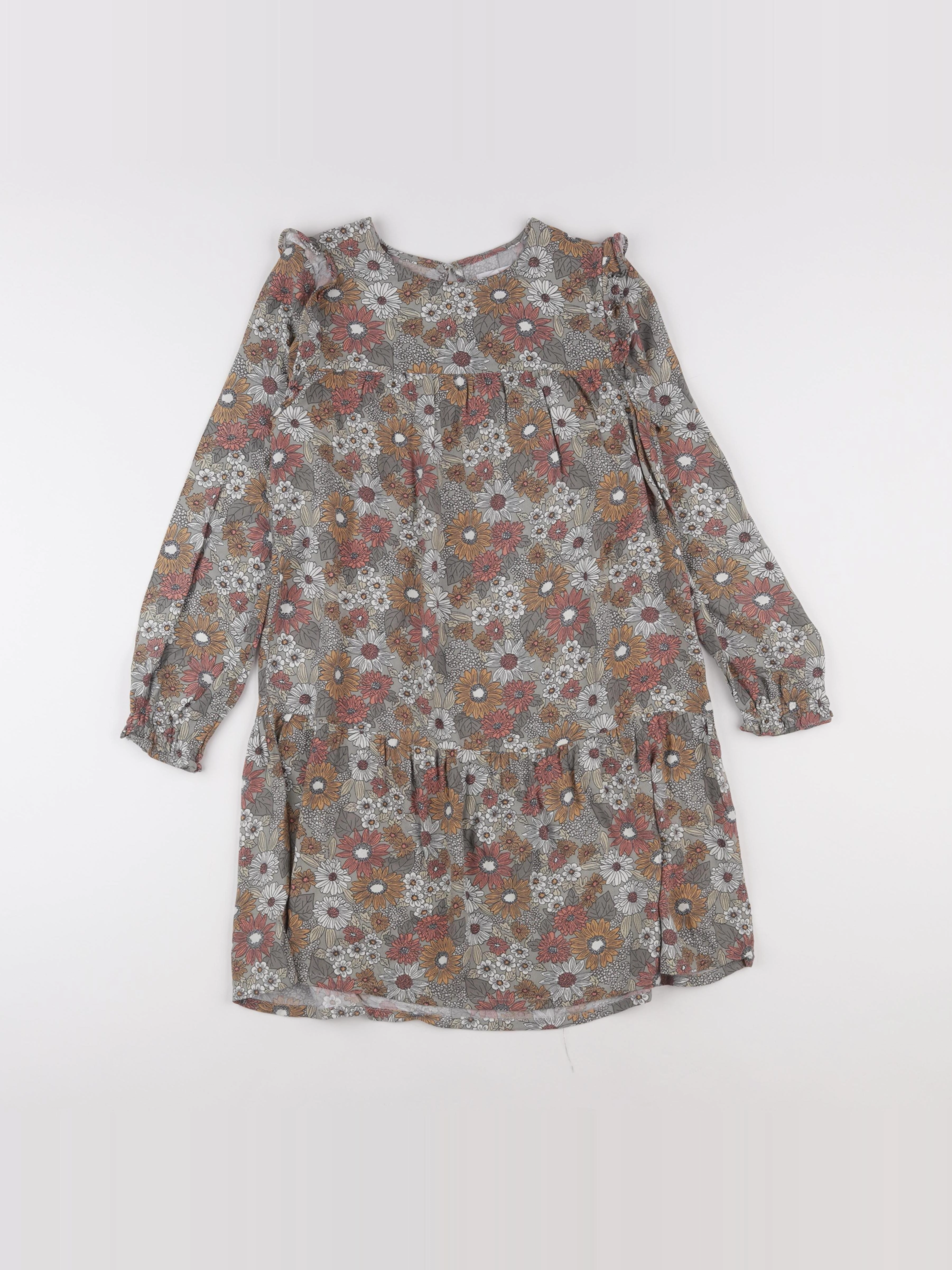Vertbaudet - robe multicolore - 10 ans
