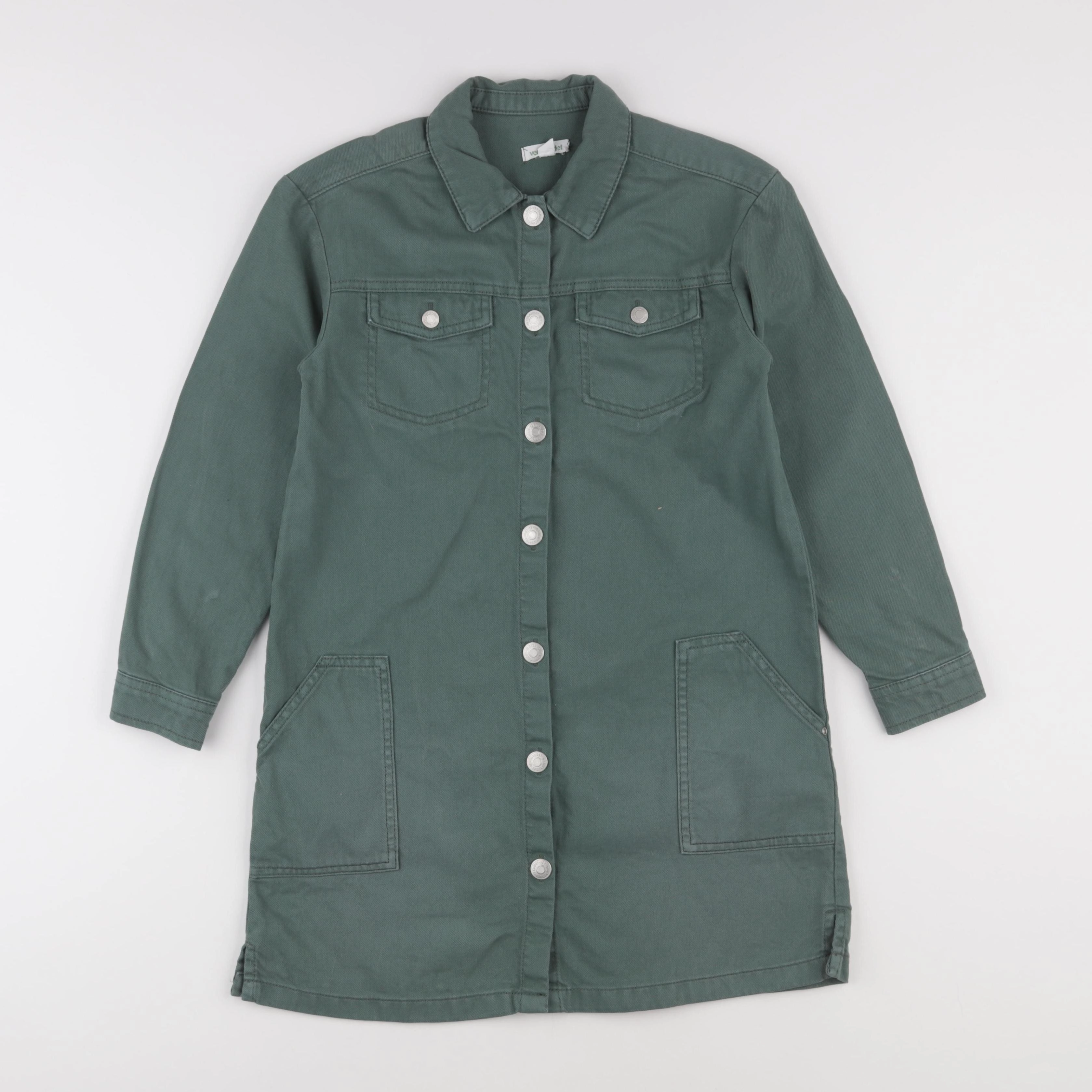 Vertbaudet - robe vert - 10 ans
