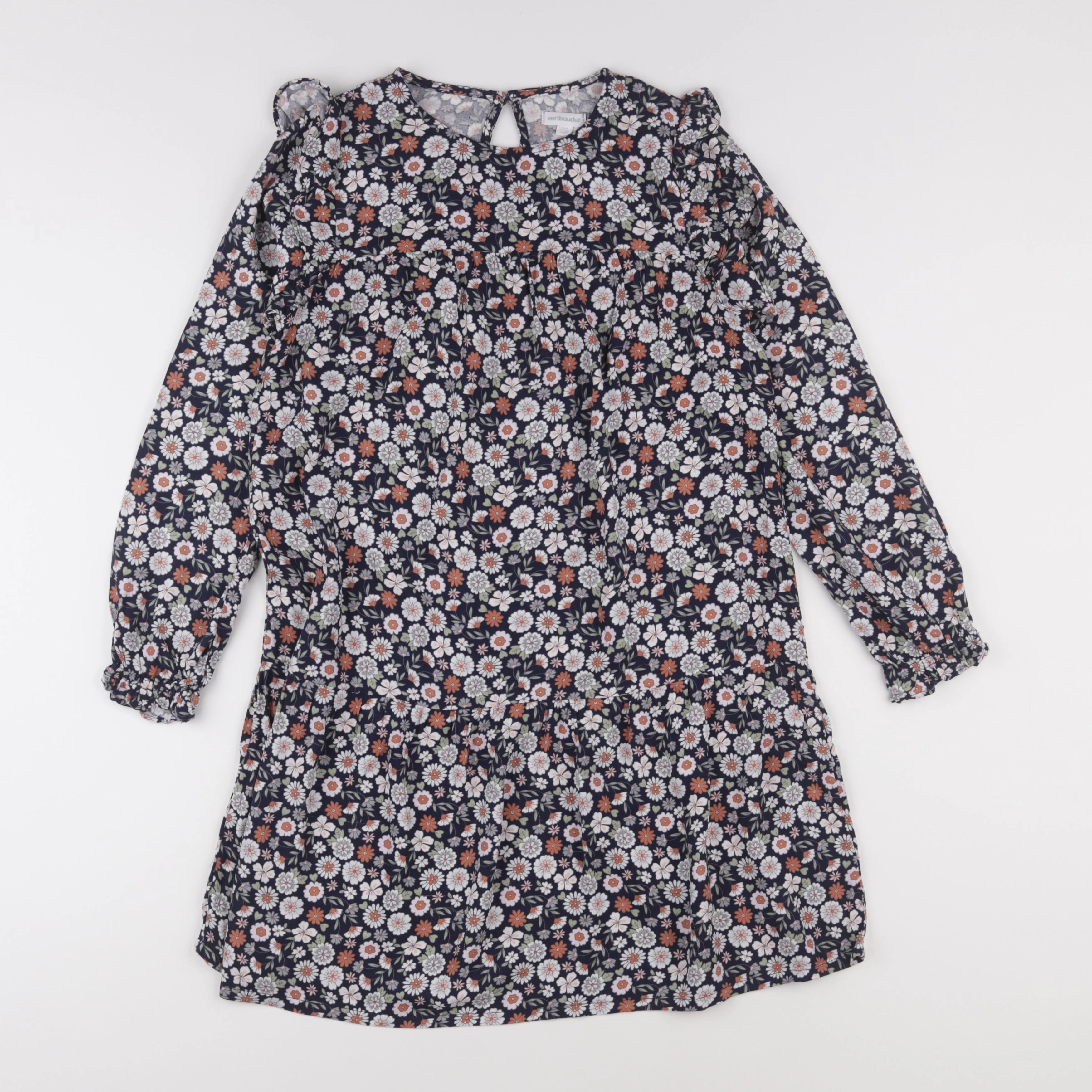Vertbaudet - robe multicolore - 10 ans