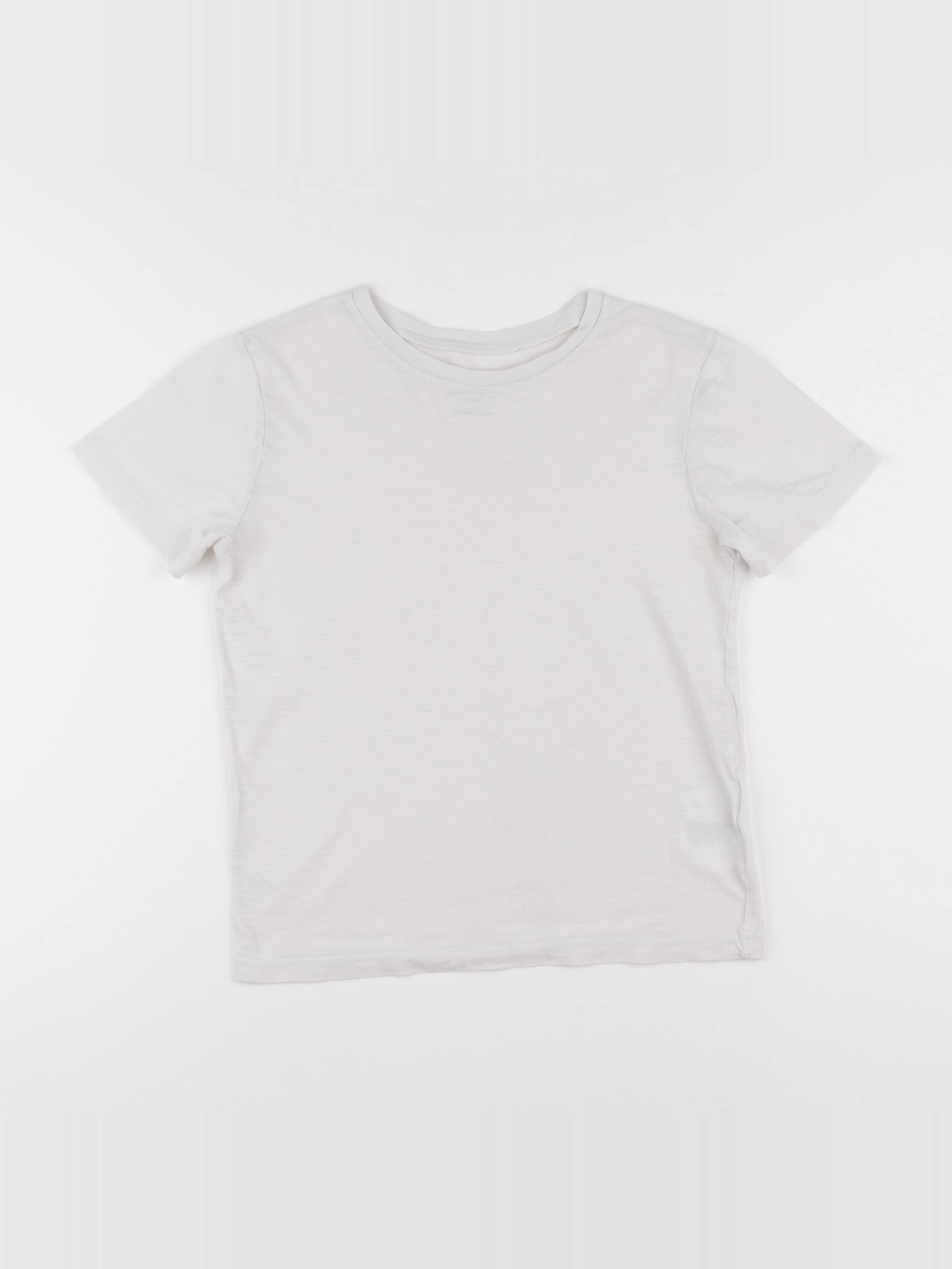 H&M - tee-shirt beige - 8/10 ans
