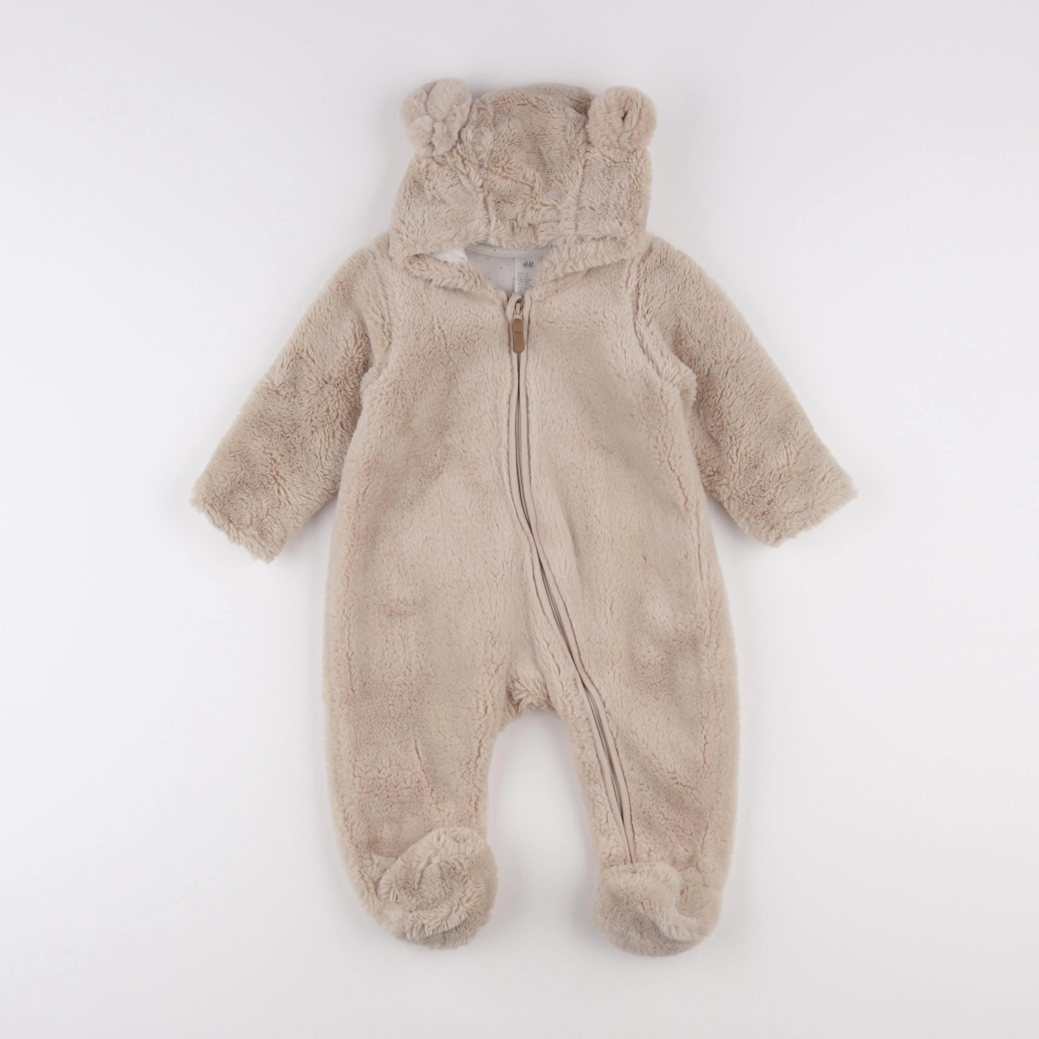 H&M - combi-pilote beige - 6 mois