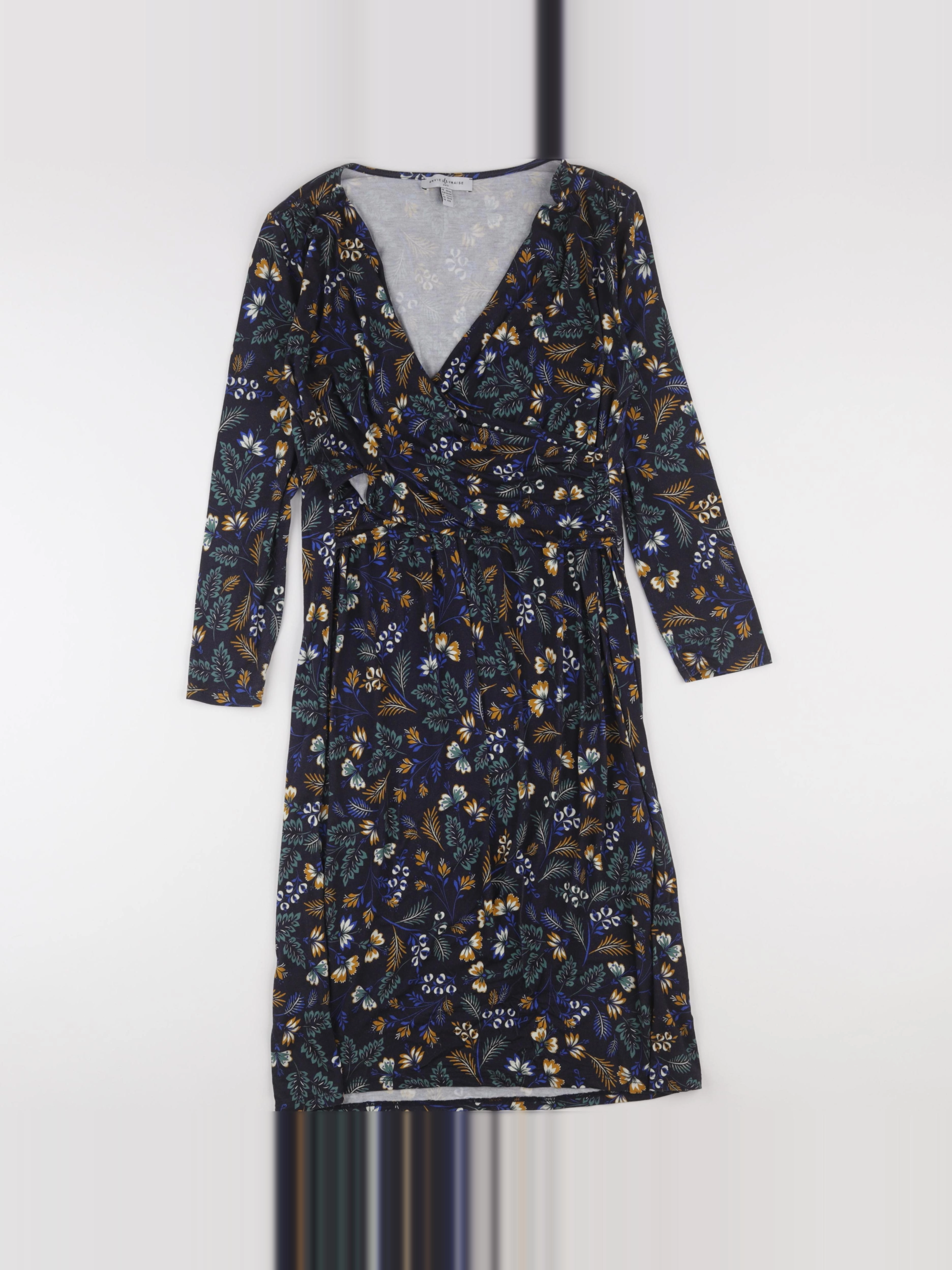 Envie de fraise - robe grossesse bleu - 38 à 40