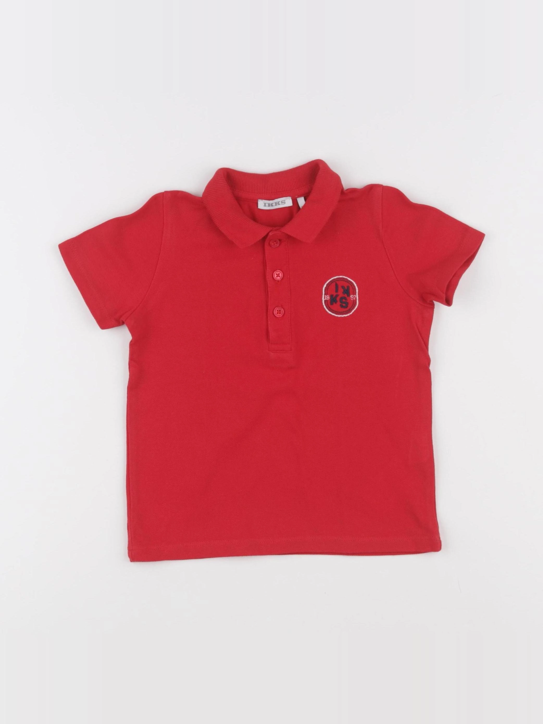 IKKS - polo rouge - 18 mois