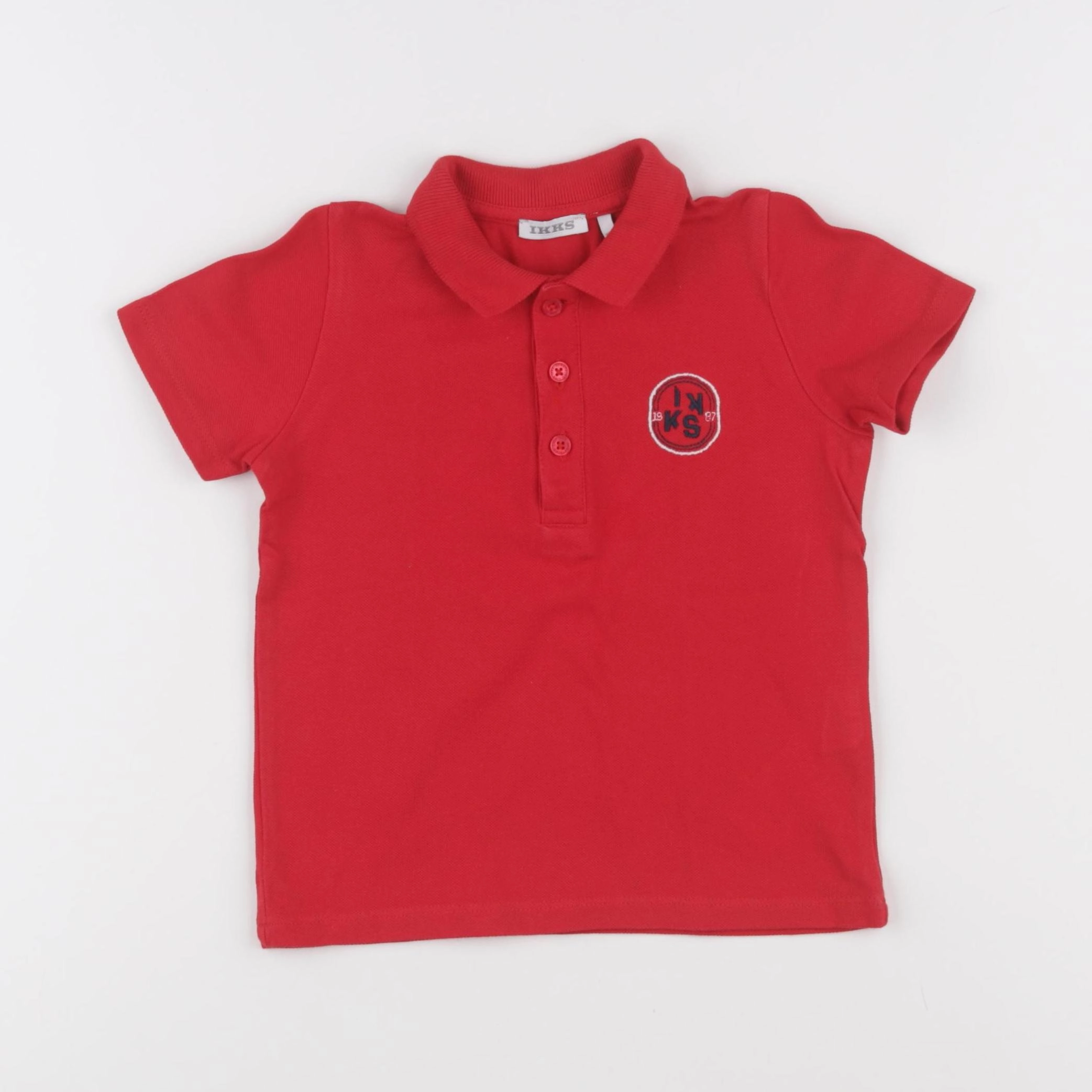 IKKS - polo rouge - 18 mois