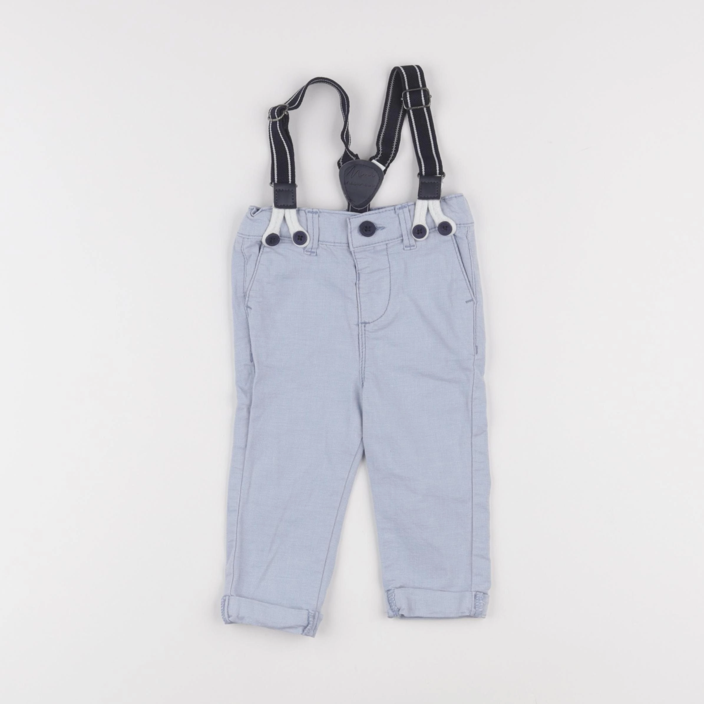Tape à l'oeil - pantalon bleu - 6 mois