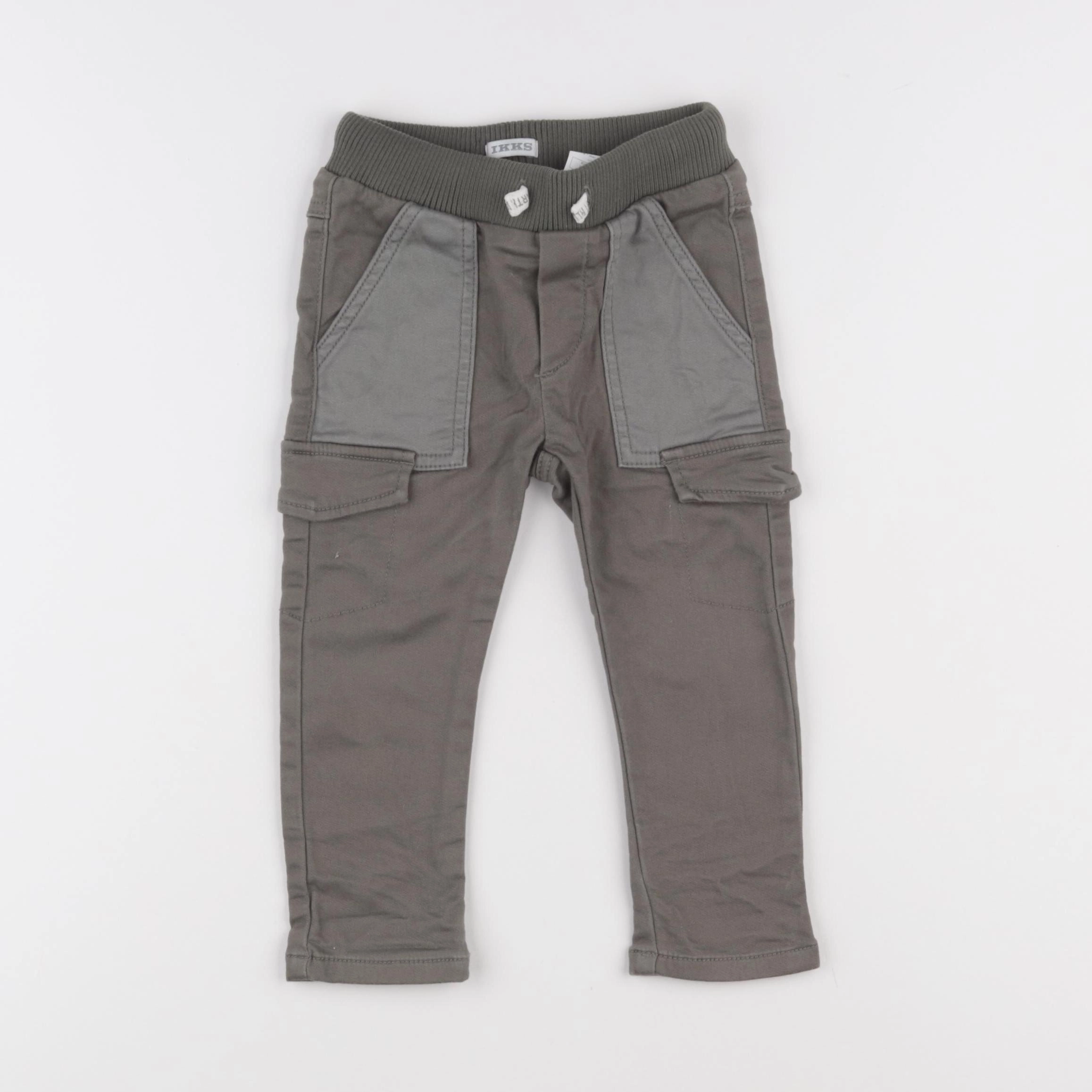 IKKS - pantalon vert - 2 ans