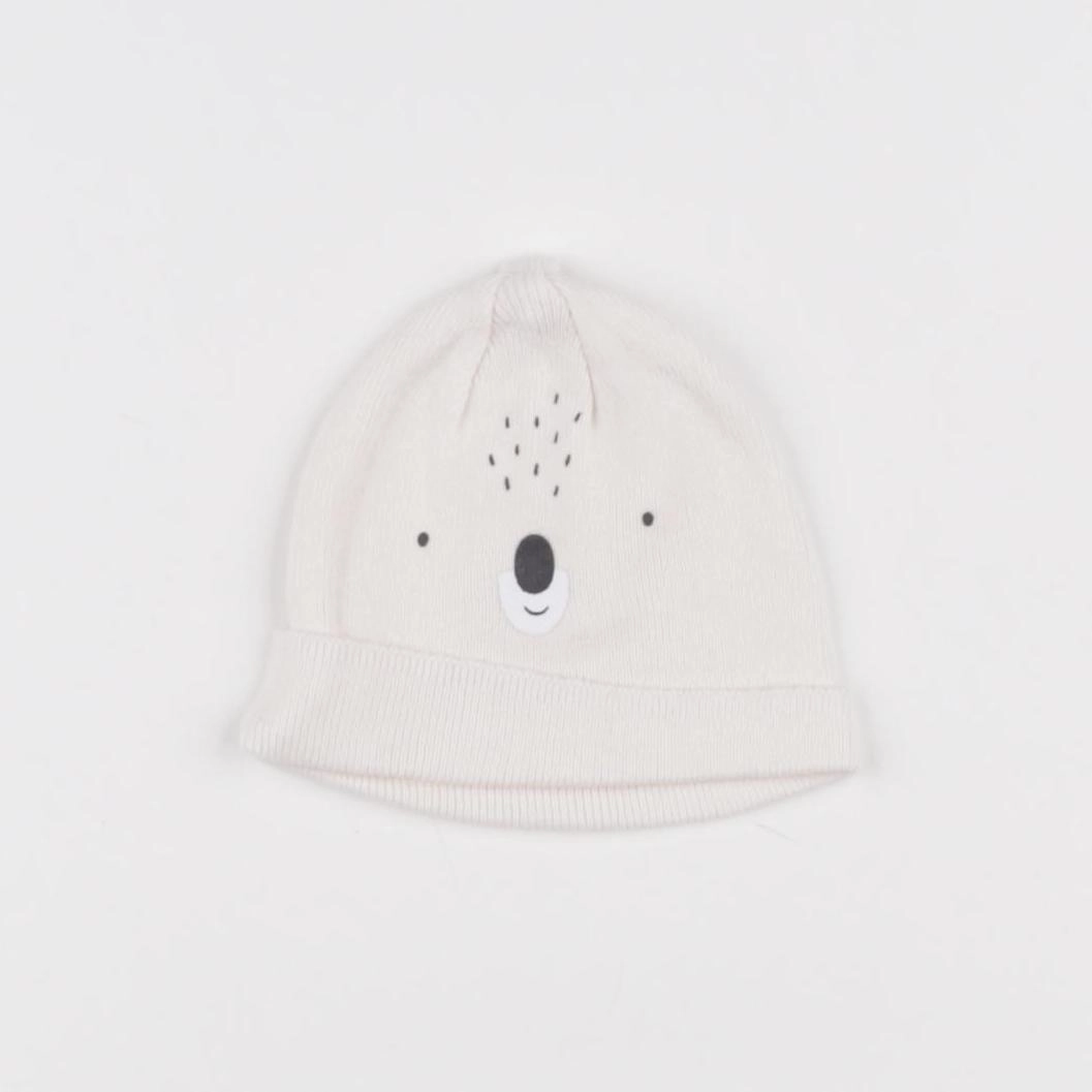Vertbaudet - bonnet de naissance beige - 0/1 mois