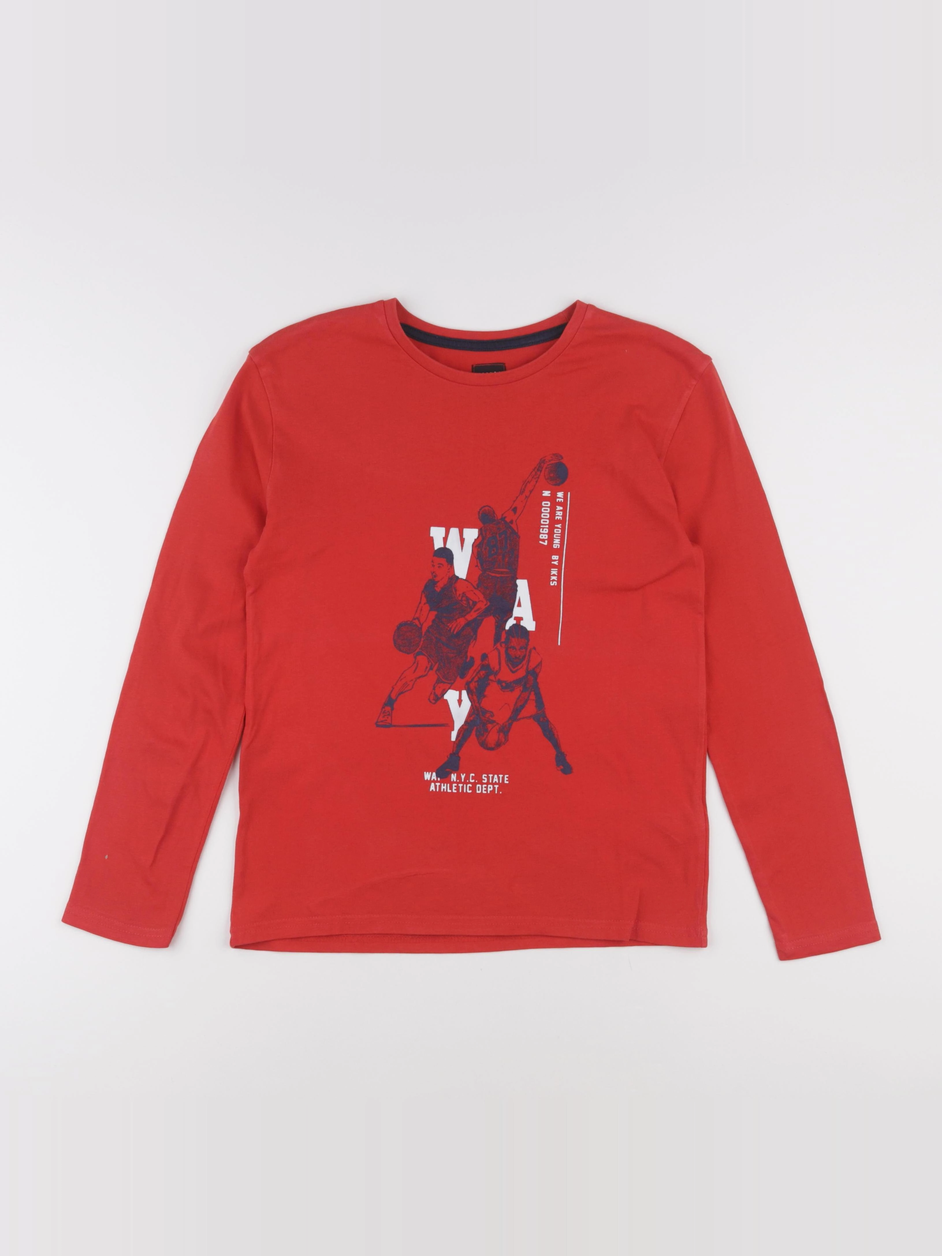 IKKS - tee-shirt rouge - 12 ans