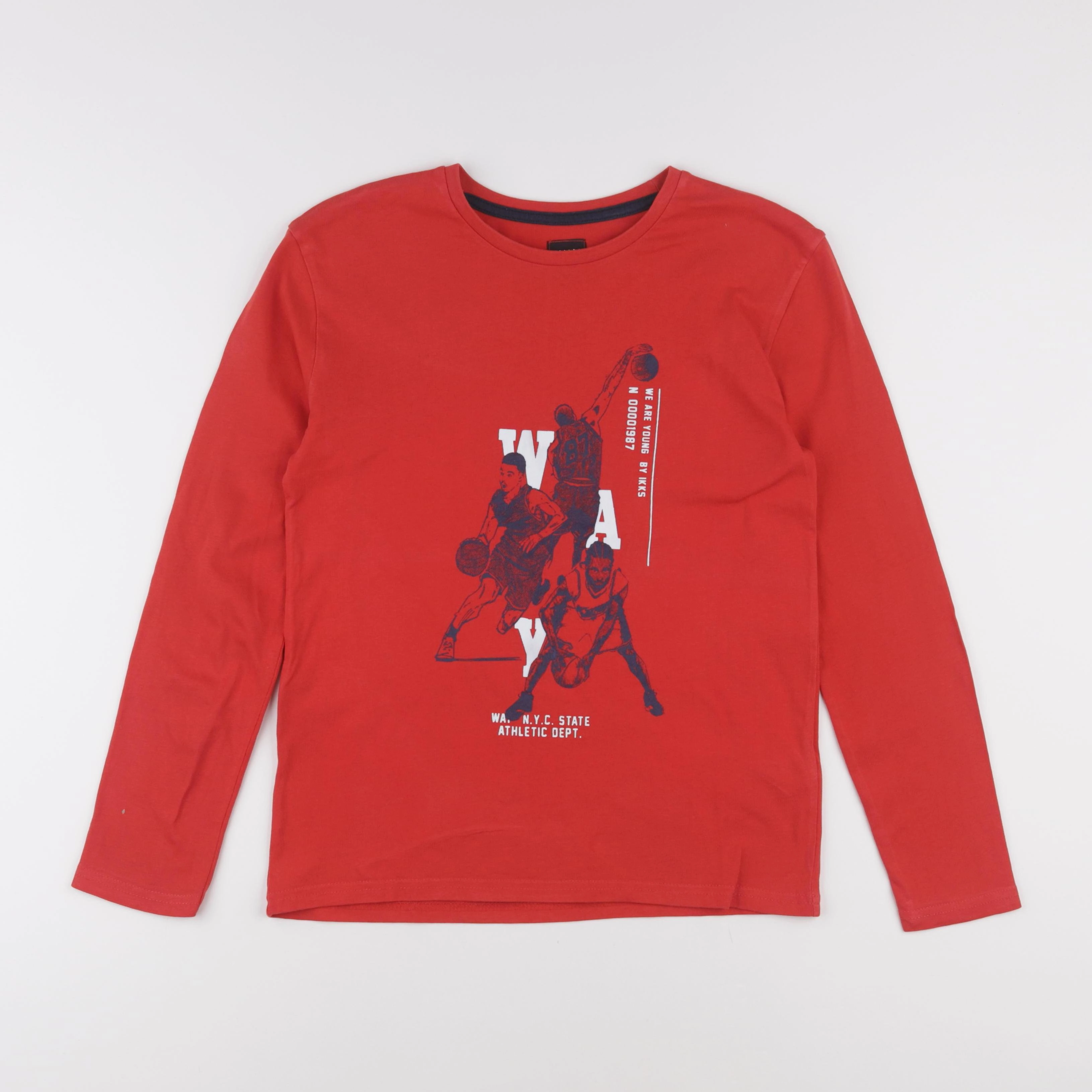 IKKS - tee-shirt rouge - 12 ans