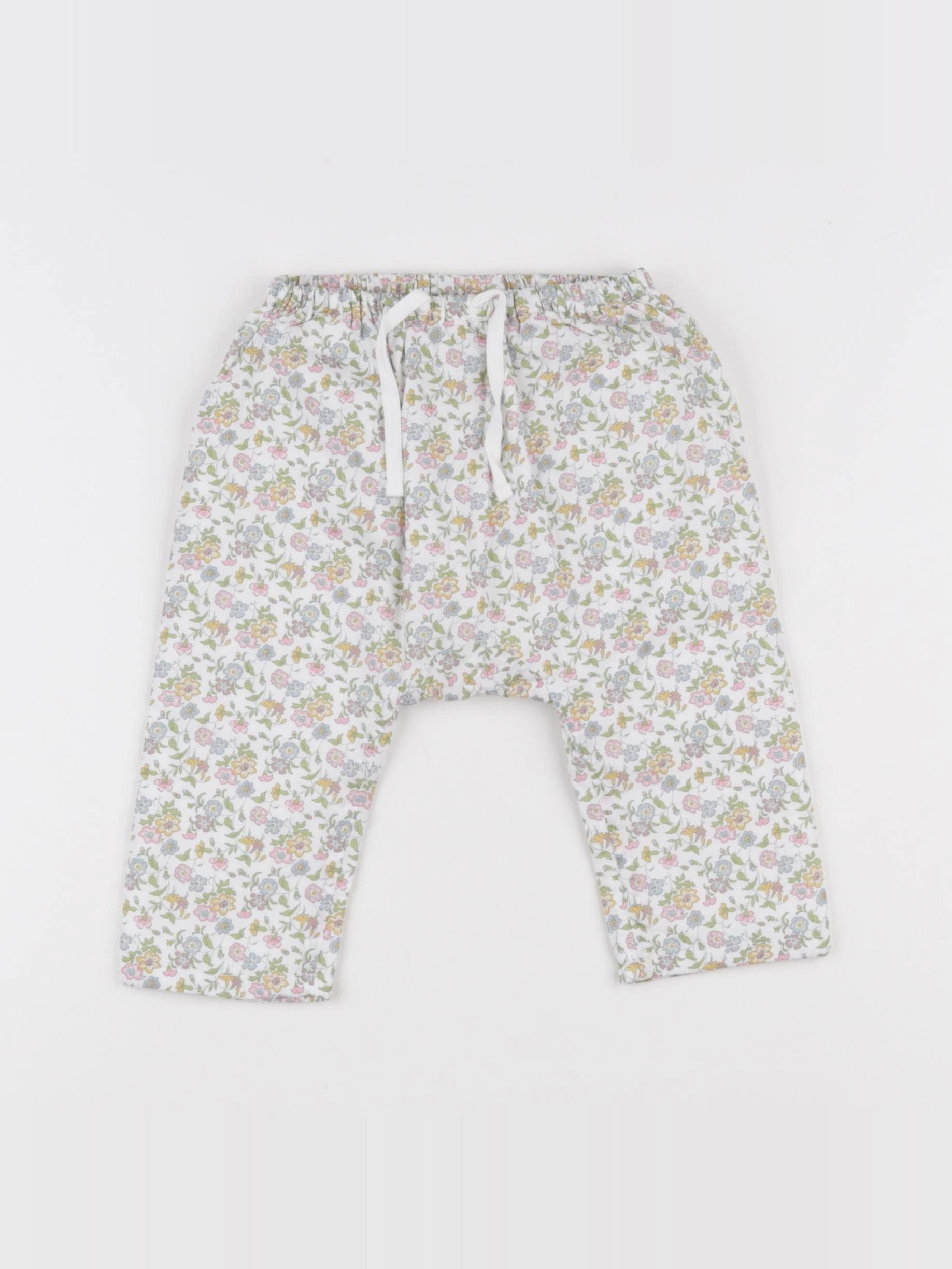 Cyrillus - pantalon multicolore - 9 mois