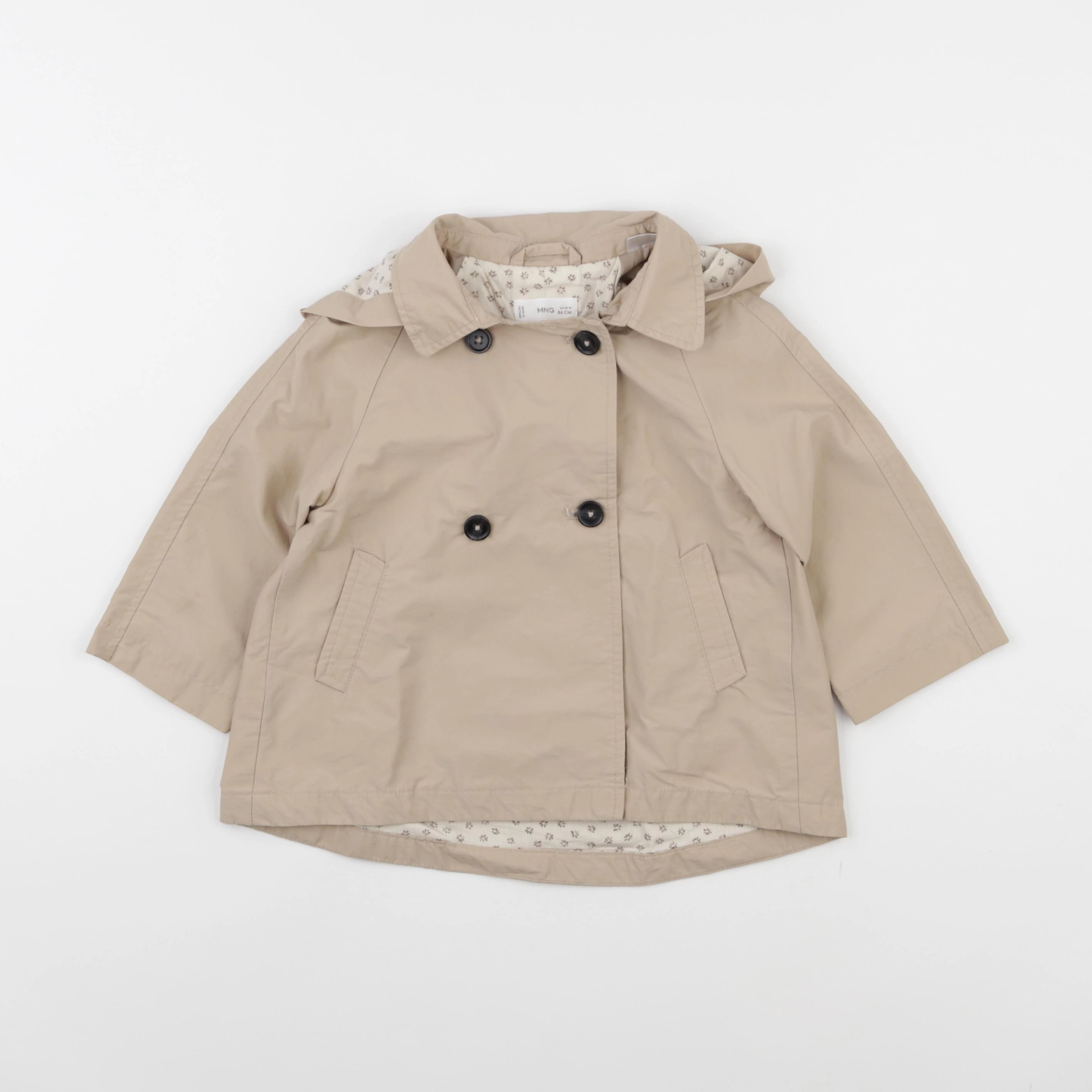 Mango - imperméable beige - 12/18 mois