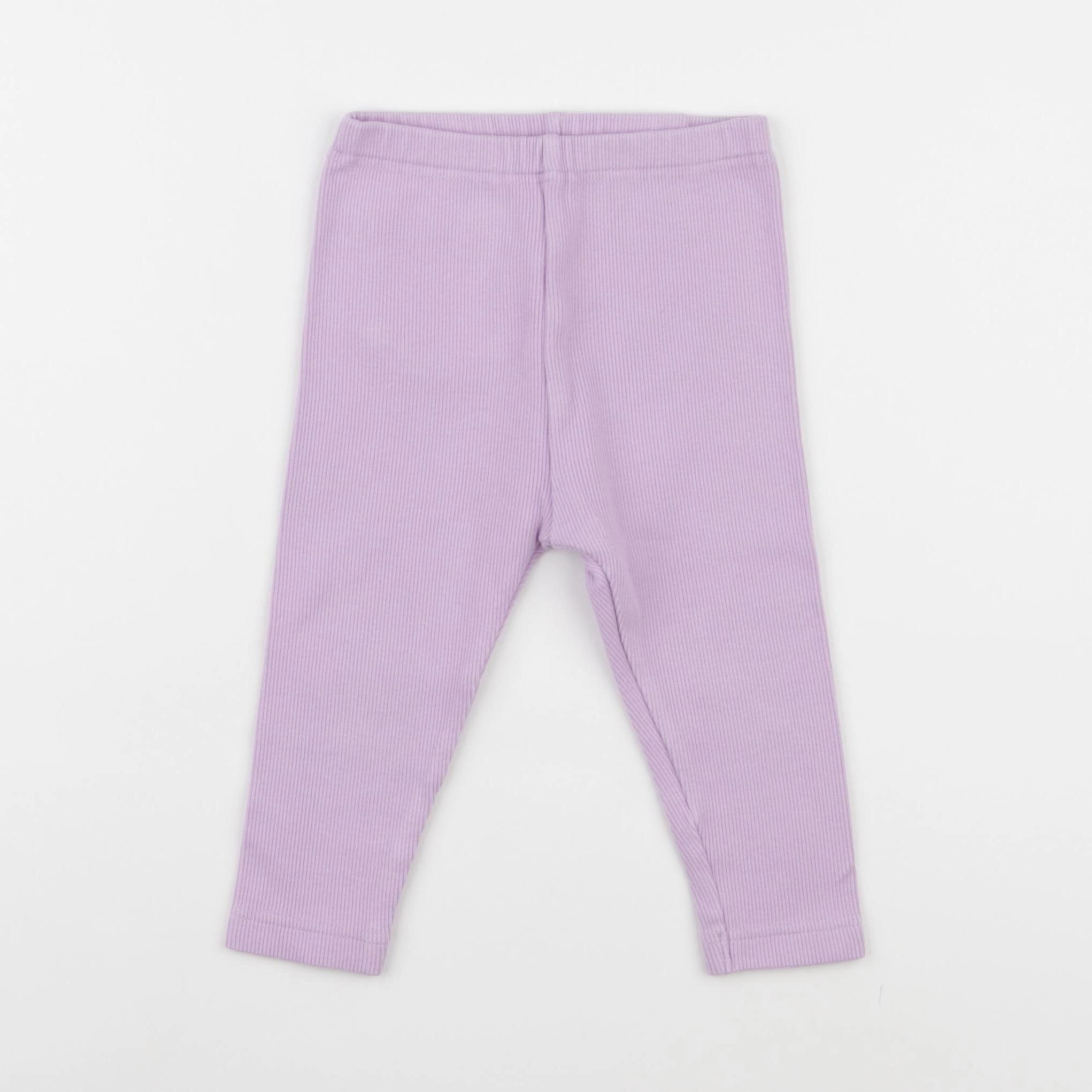 Uniqlo - legging violet - 24/36 mois