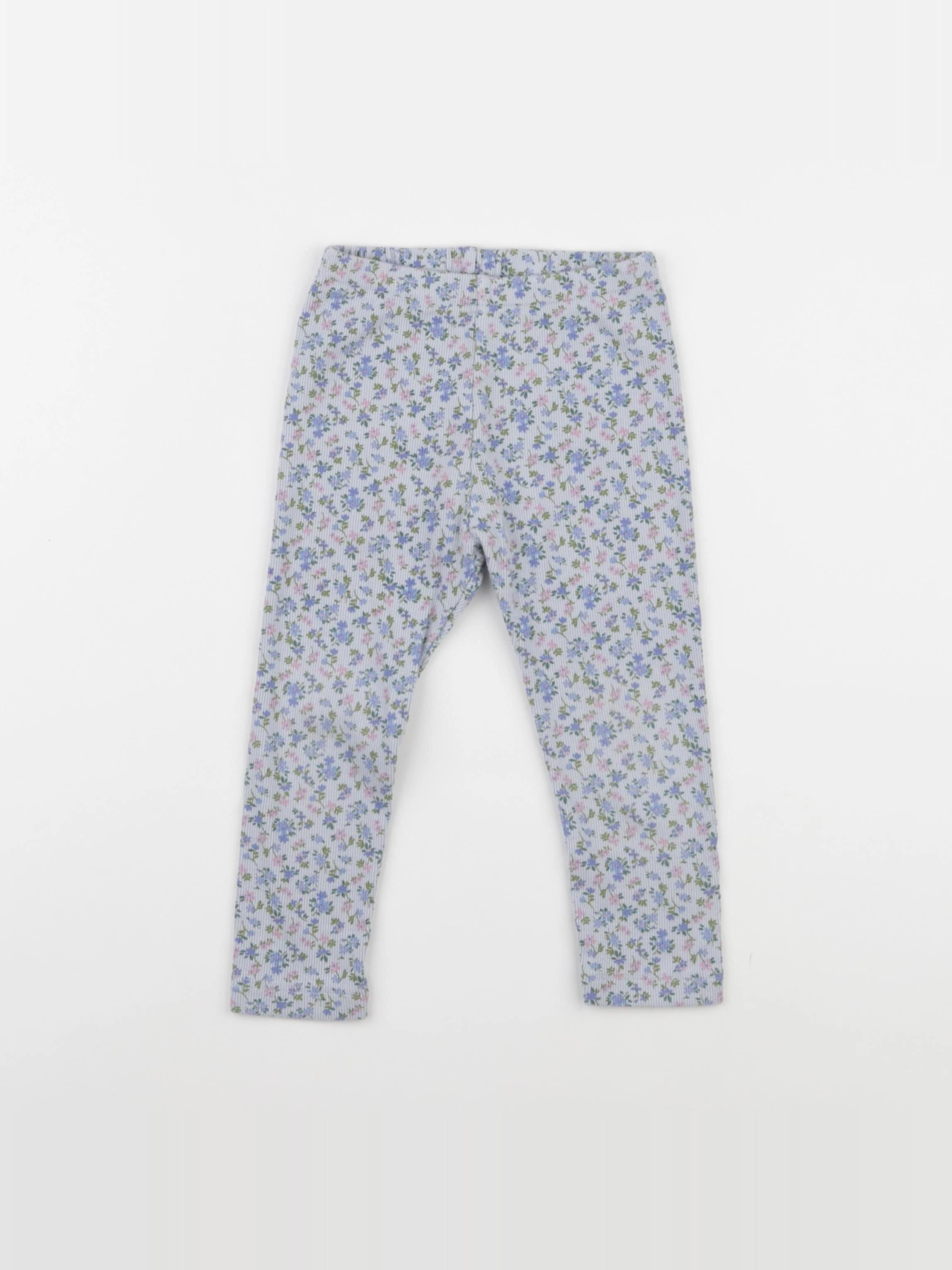 Uniqlo - legging bleu - 24/36 mois
