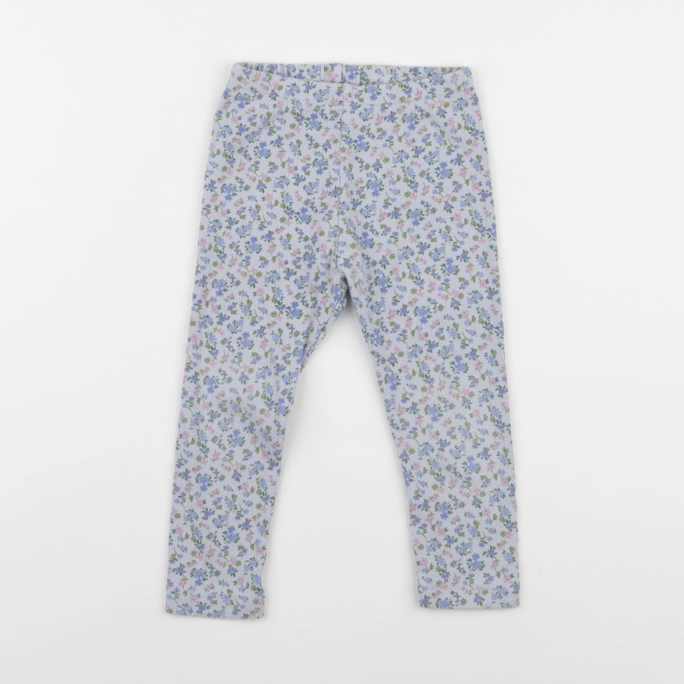 Uniqlo - legging bleu - 24/36 mois