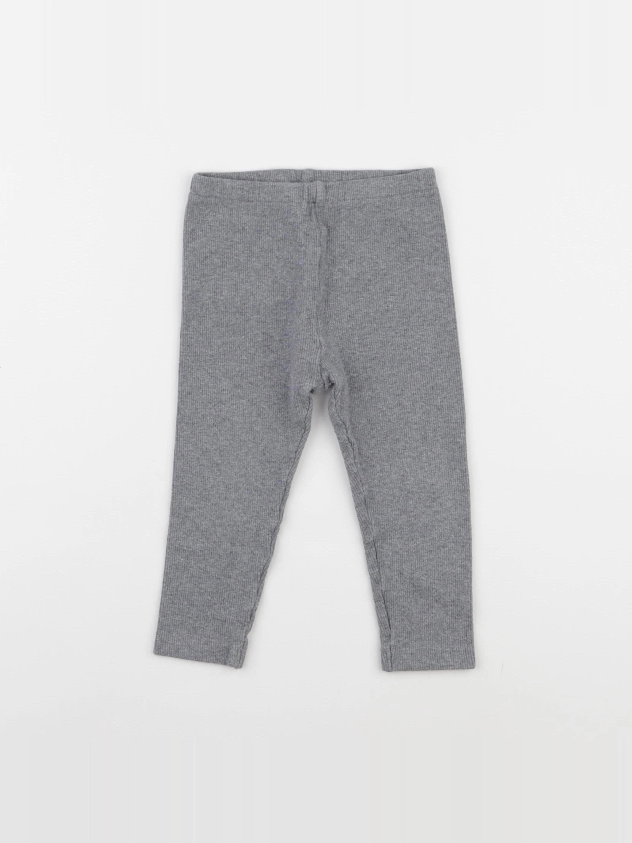 Uniqlo - legging gris - 24/36 mois