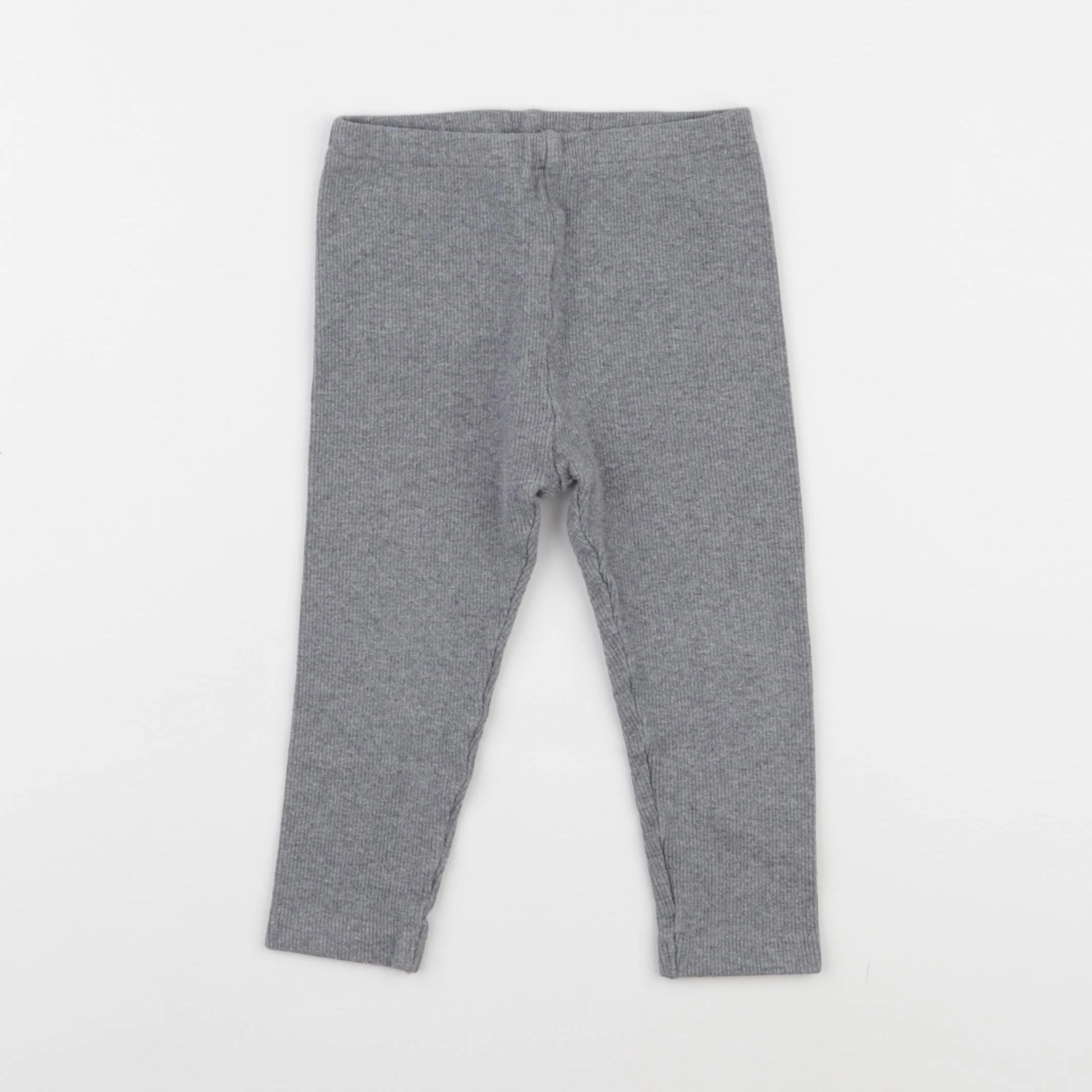 Uniqlo - legging gris - 24/36 mois