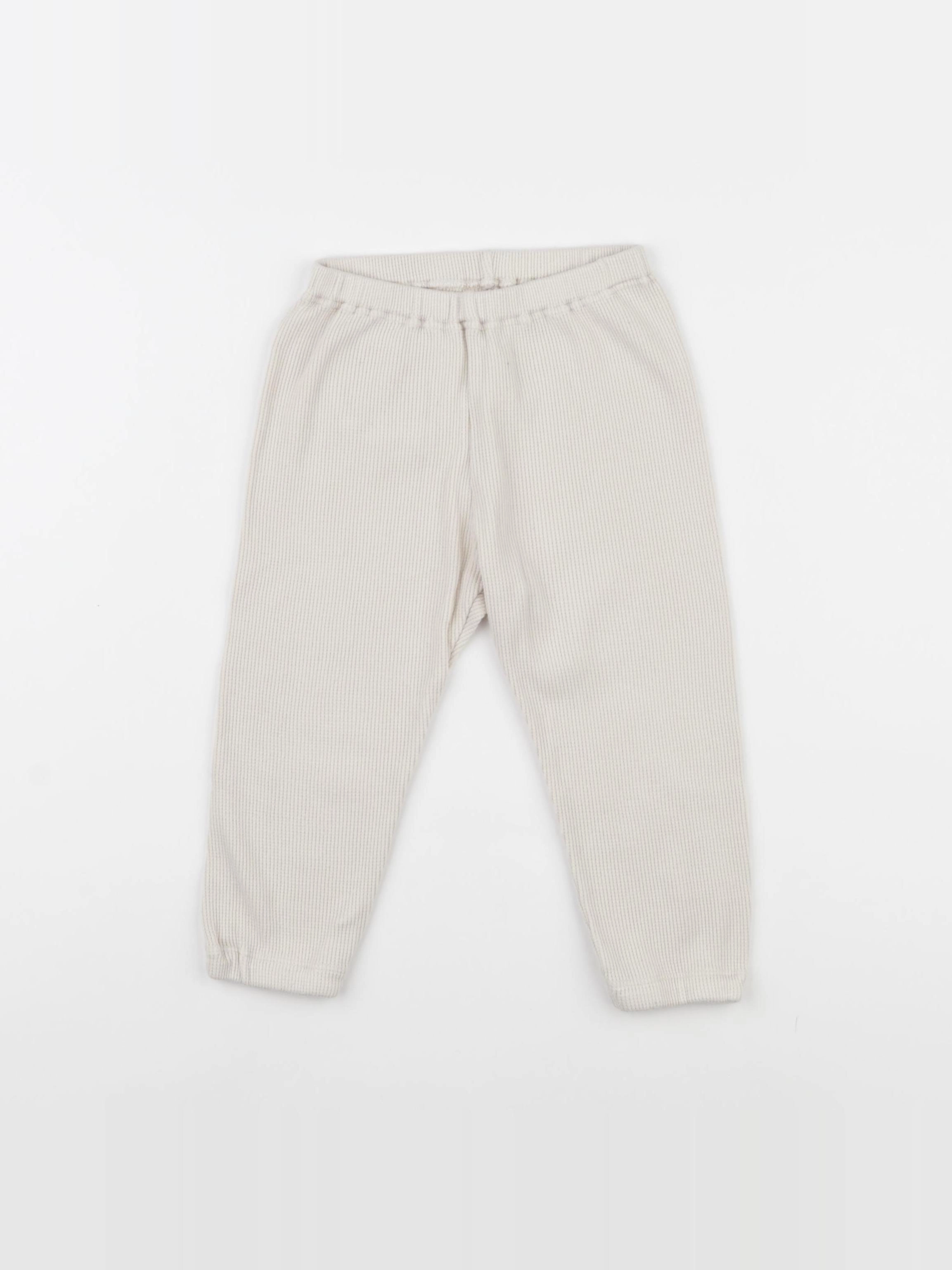 Uniqlo - legging beige - 24/36 mois