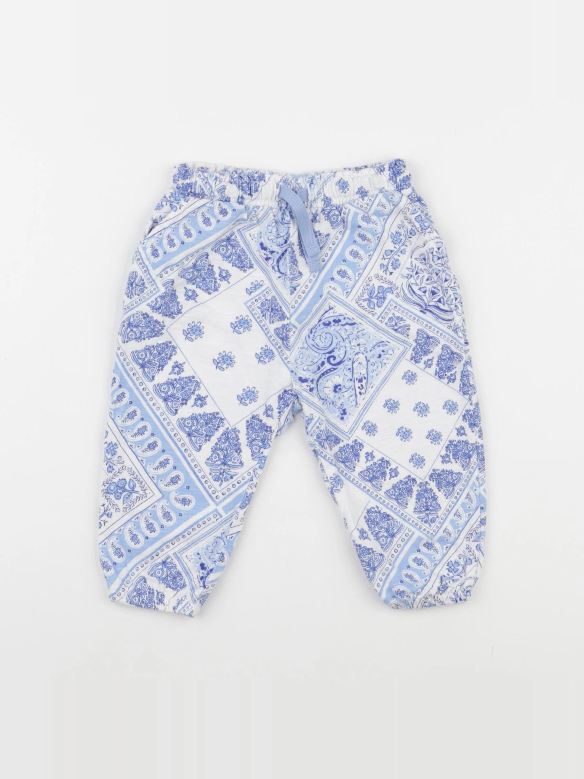 Next - pantalon bleu - 9/12 mois