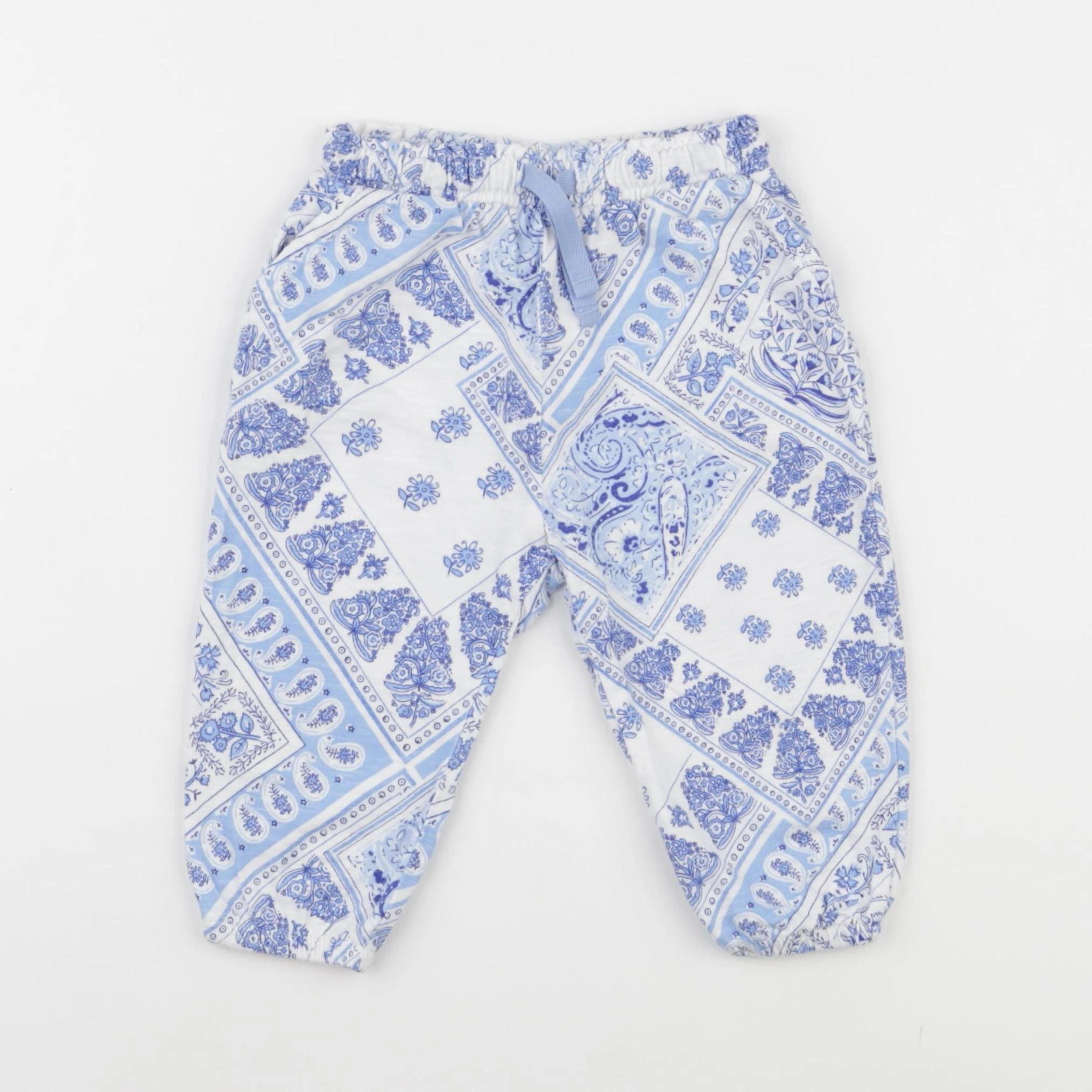 Next - pantalon bleu - 9/12 mois