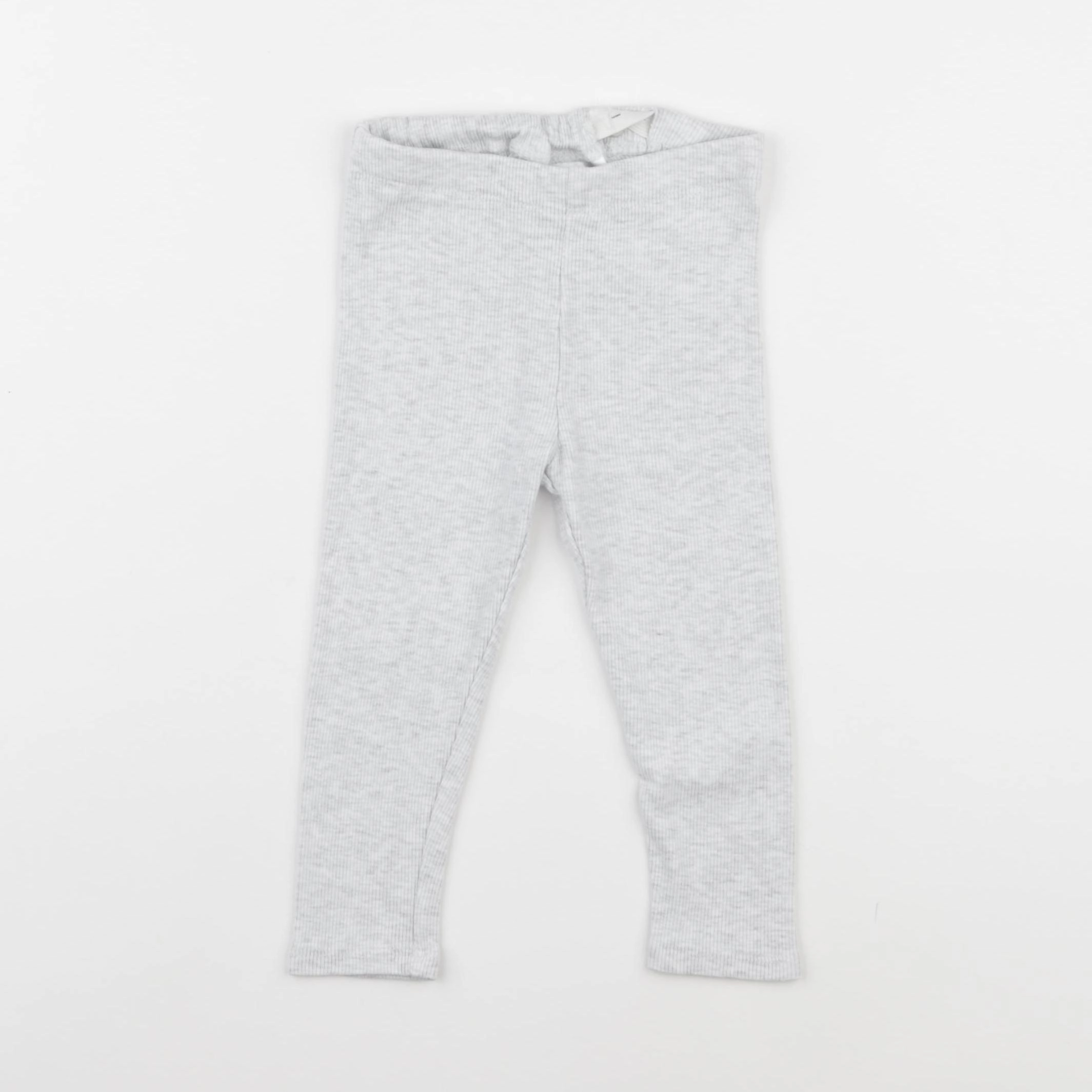 H&M - legging gris - 12/18 mois