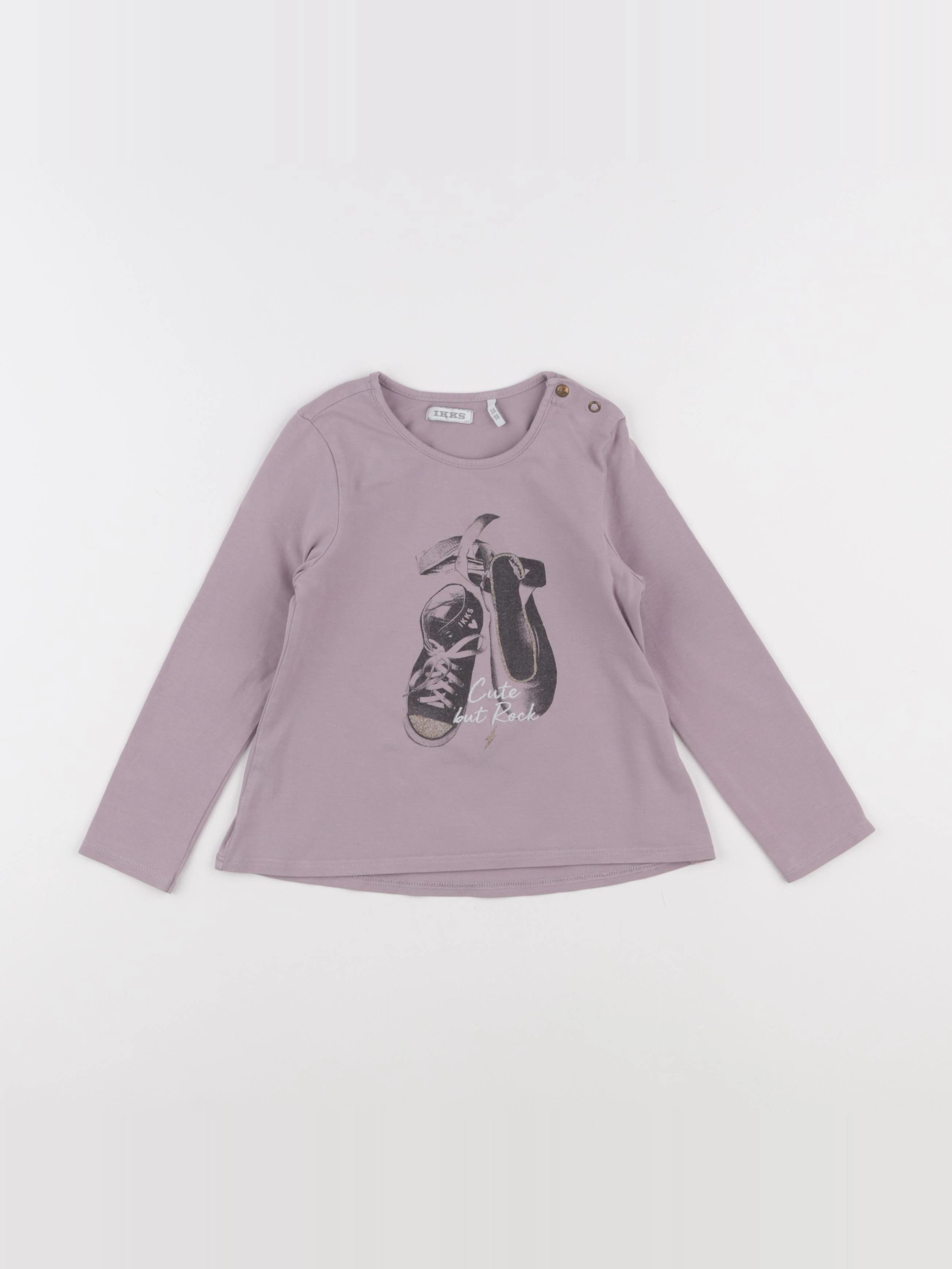 IKKS - tee-shirt violet - 3 ans