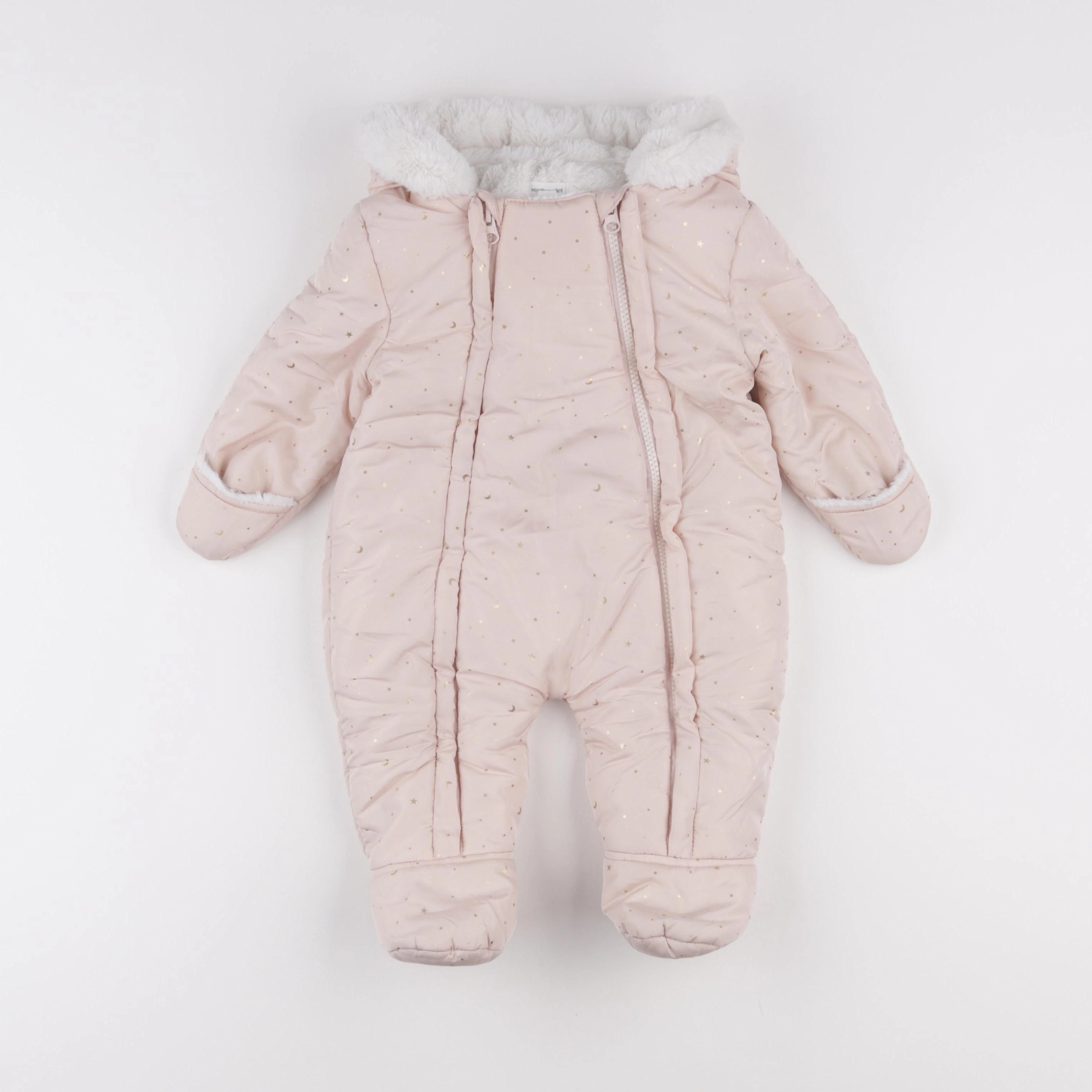 Vertbaudet - combi-pilote rose - 6 mois