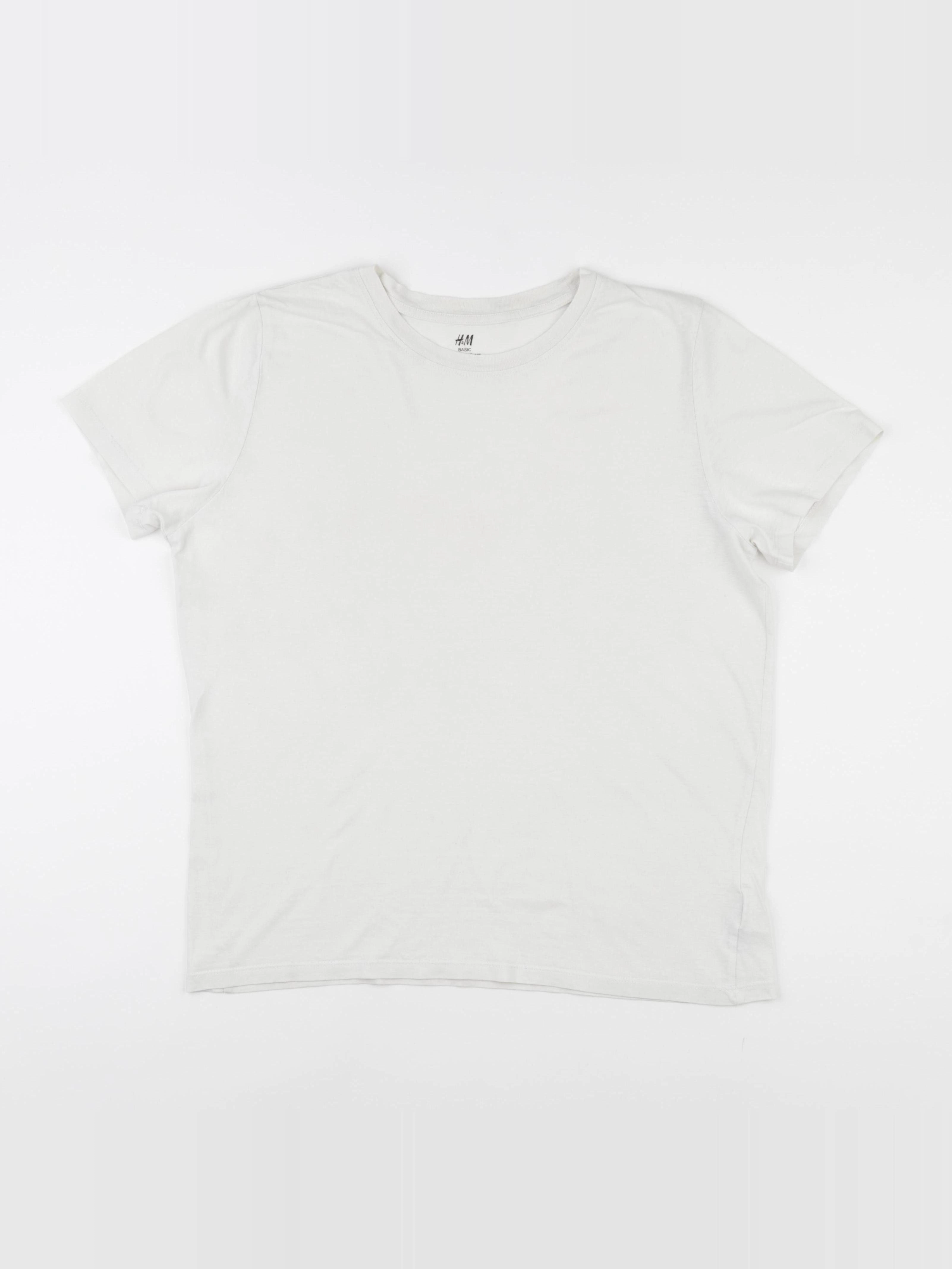 H&M - tee-shirt beige - 12/14 ans