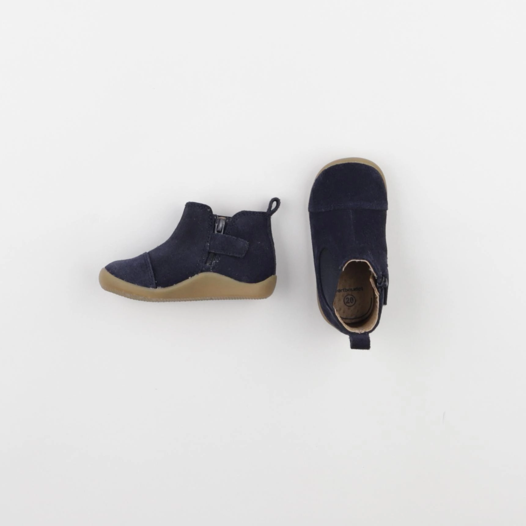 Vertbaudet - bottillons bleu - pointure 20