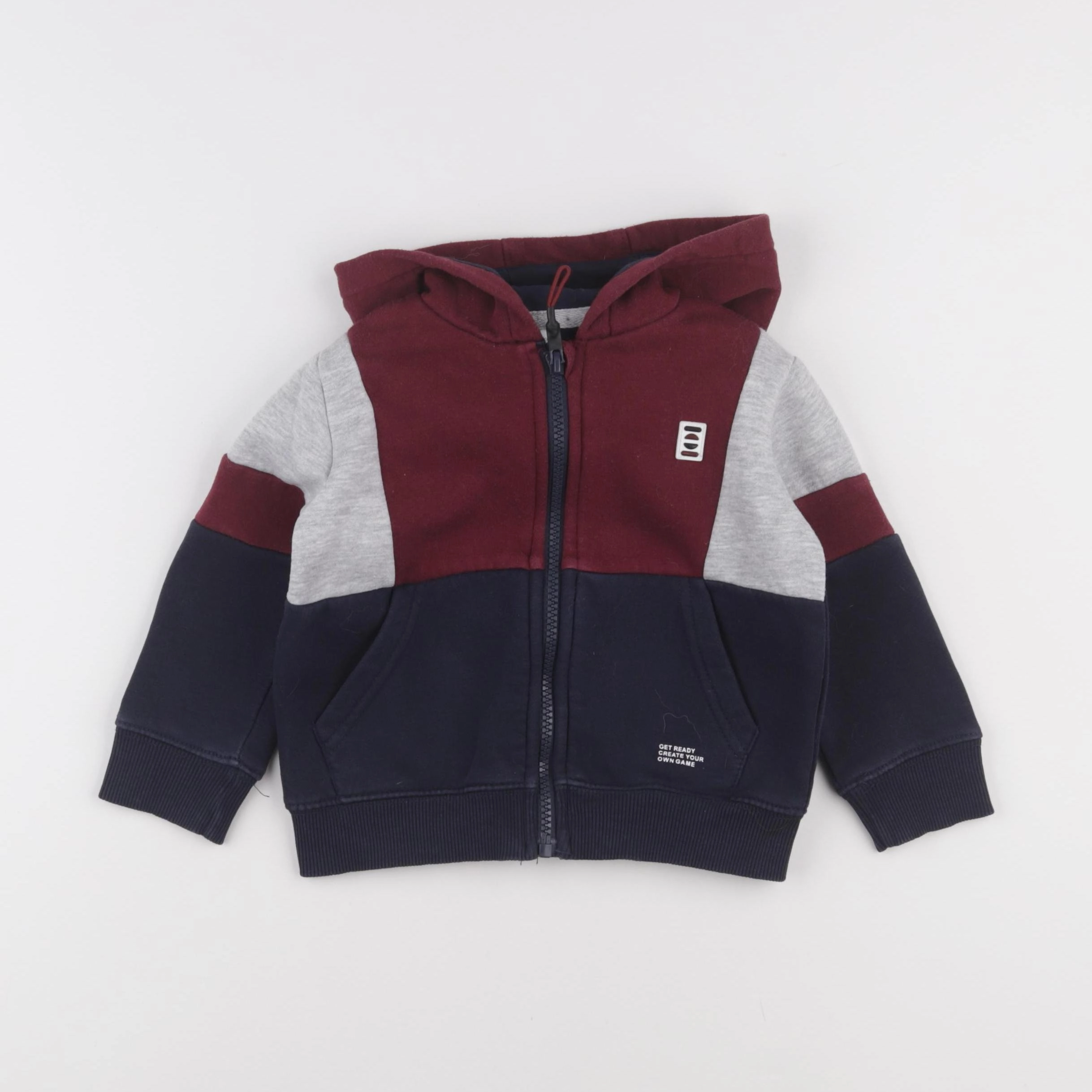 Vertbaudet - sweat multicolore - 4 ans