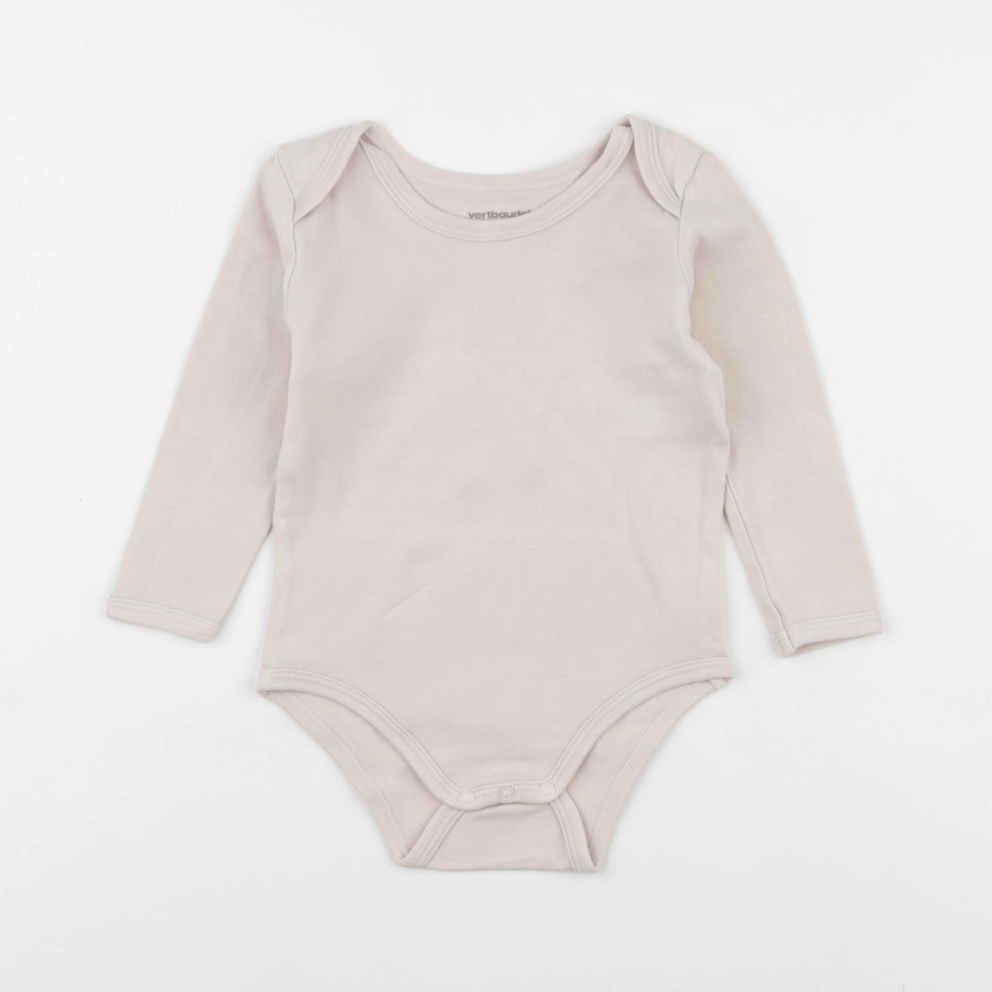 Vertbaudet - body rose - 12 mois