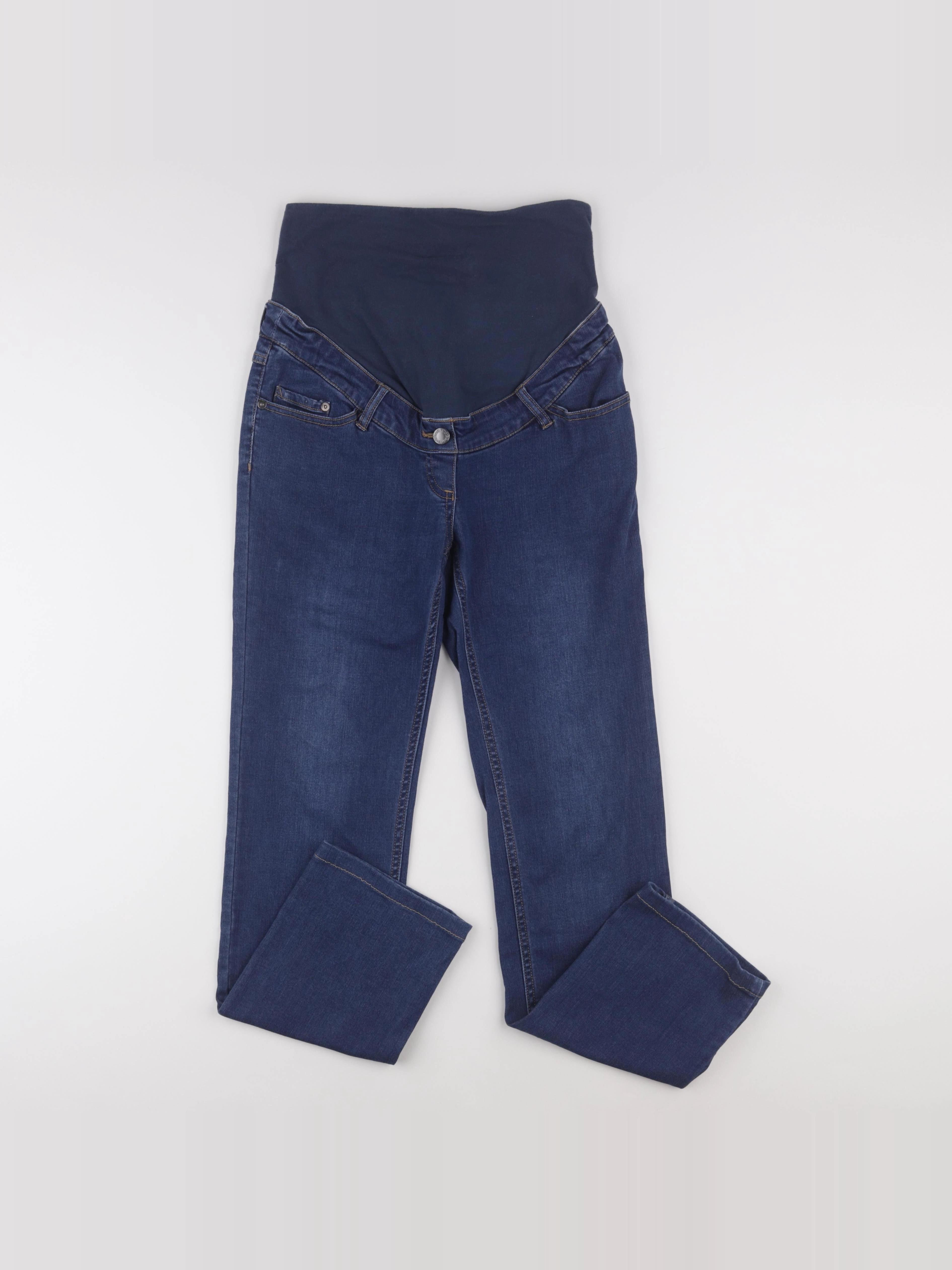 Vertbaudet - jean grossesse bleu - 36