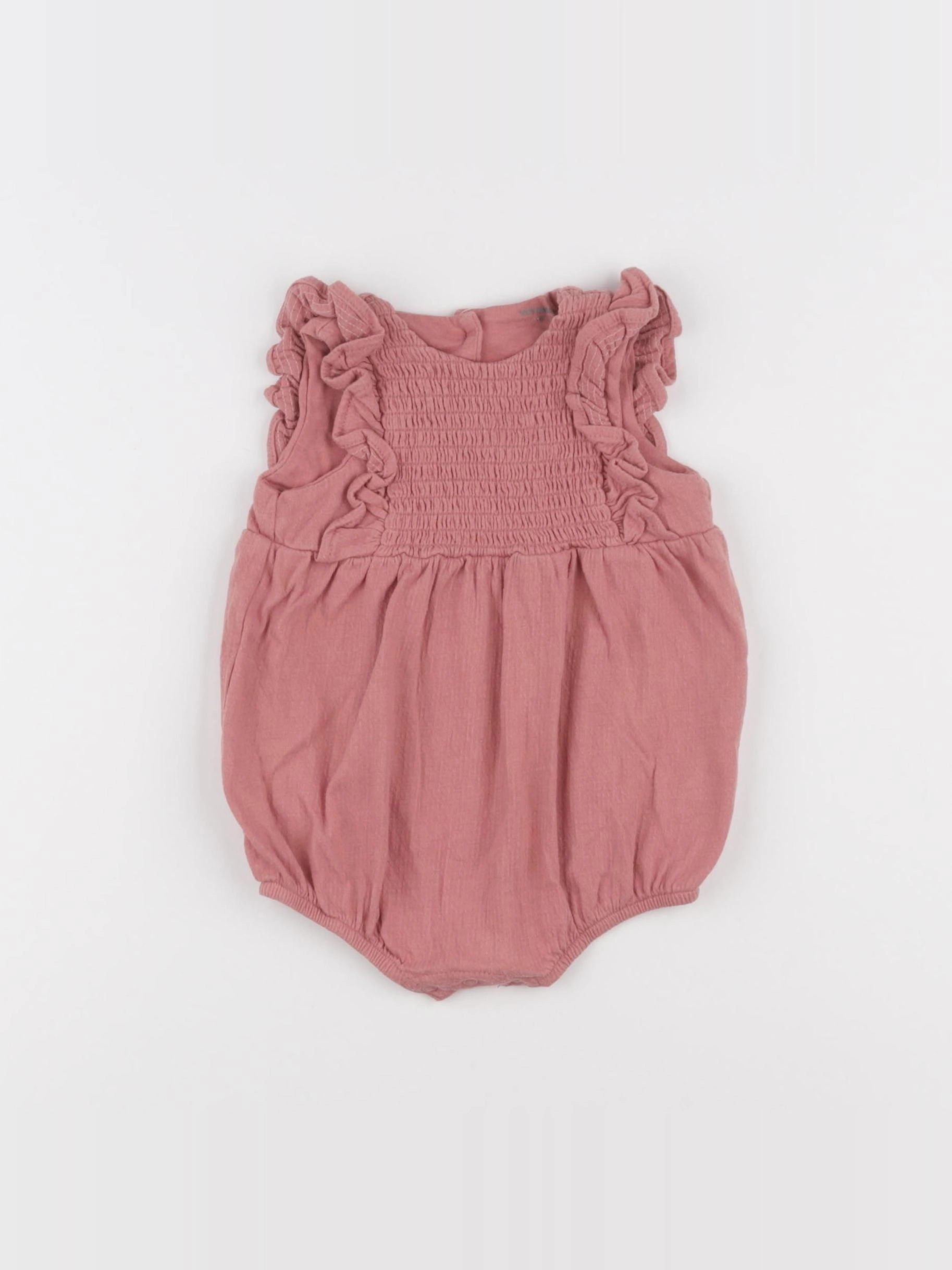 Vertbaudet - combinaison rose - 3 mois